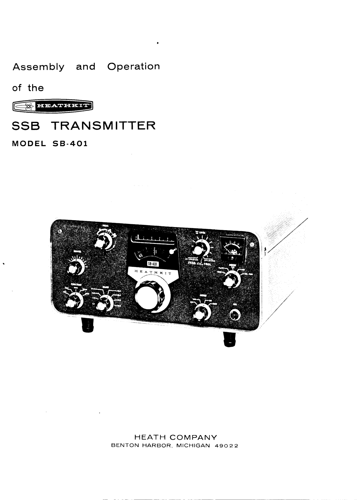 Heathkit B-401-SSB User Manual