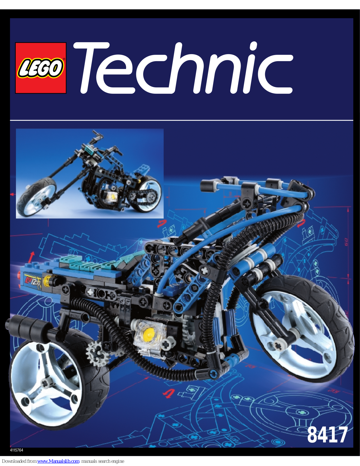 LEGO Technic 8417 Building Instructions