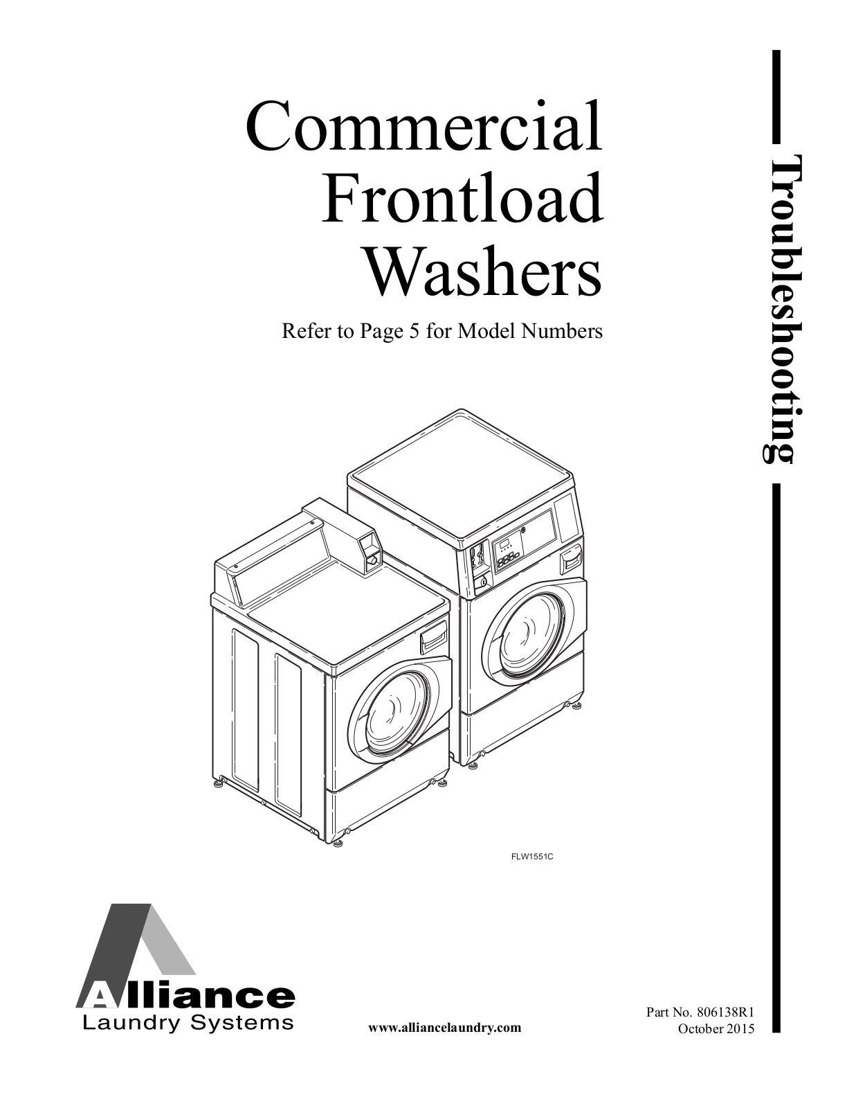 Alliance FLW1551C Service manual