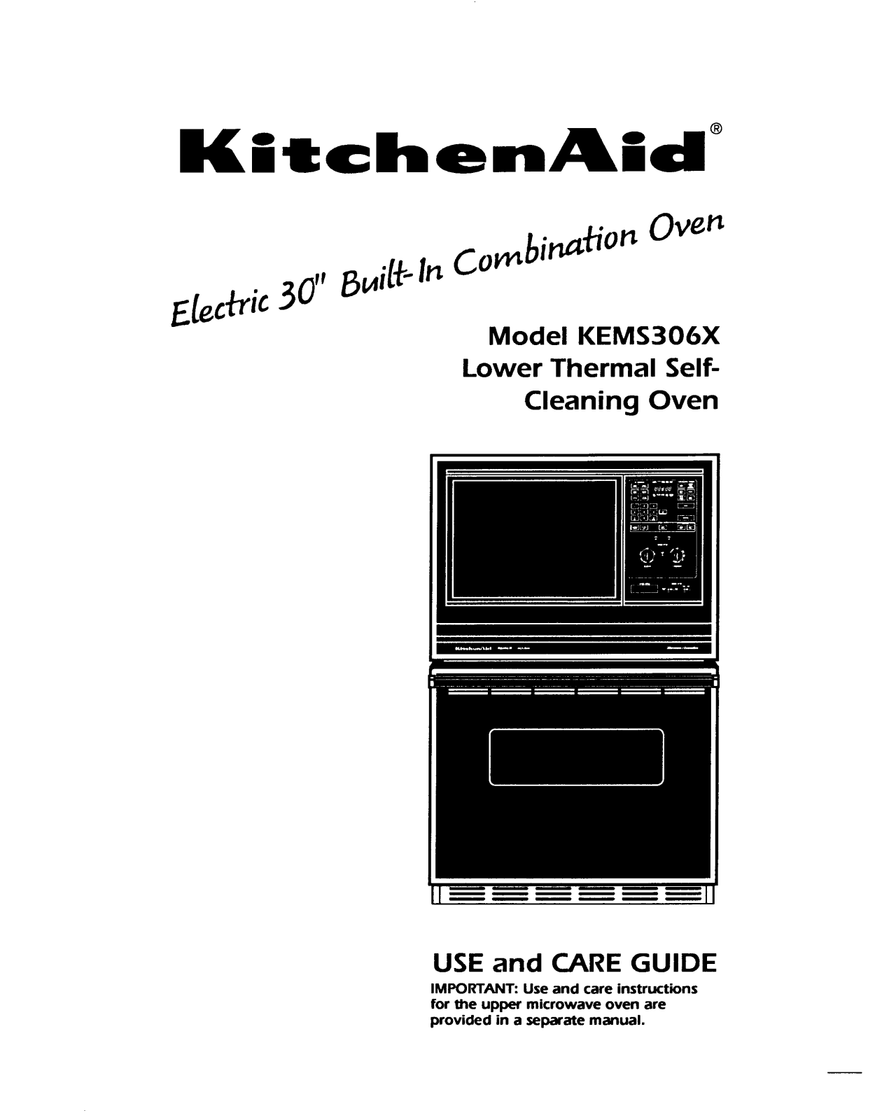 KitchenAid KEMS306X User Manual