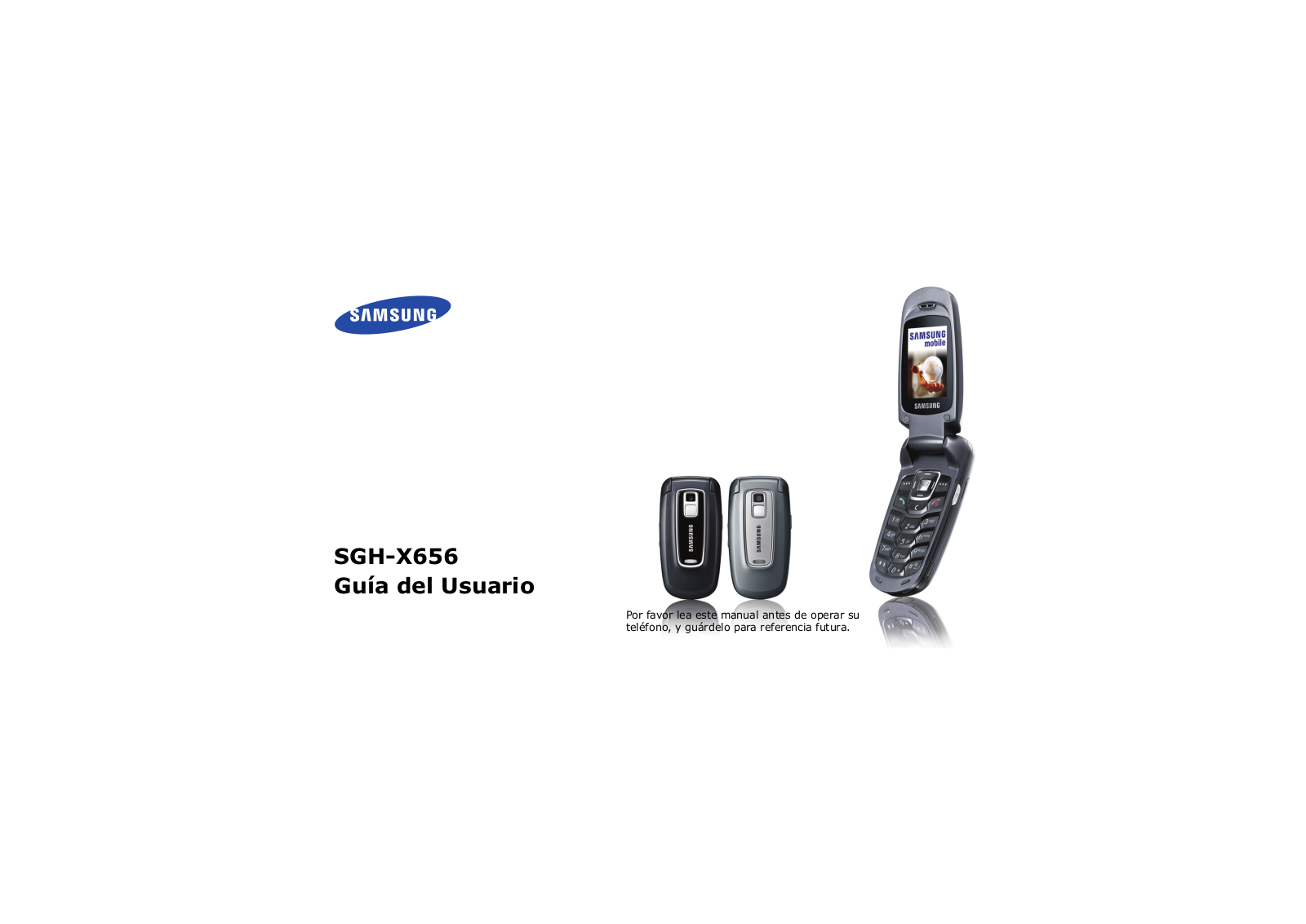 Samsung SGH-X656 User's Guide