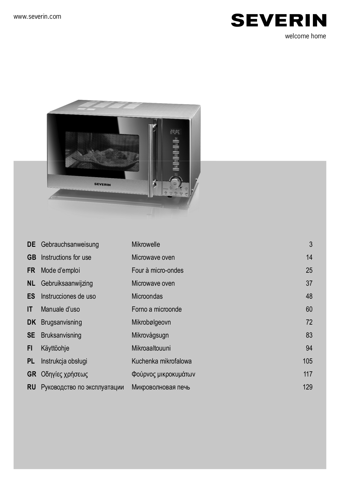 Severin MW 7870 User Manual