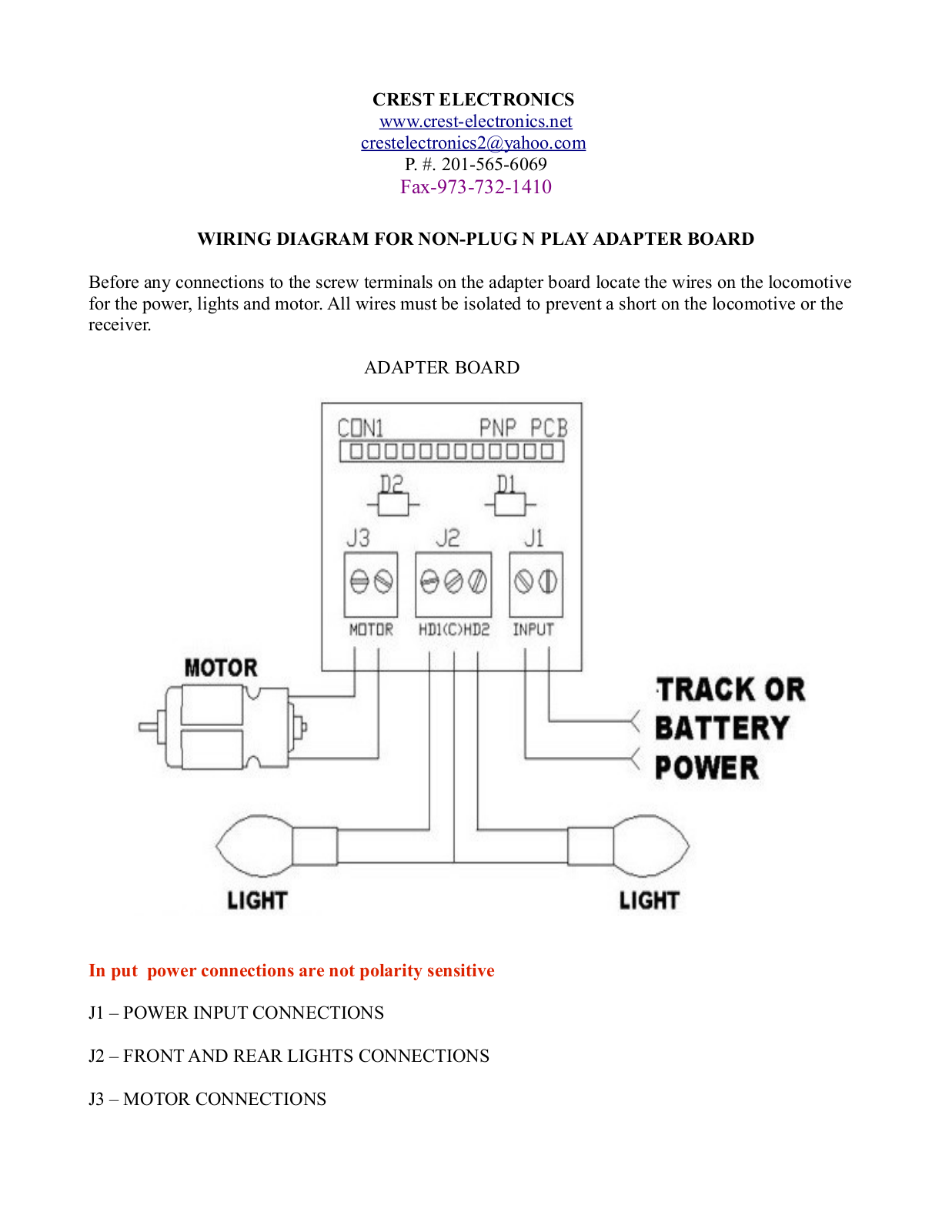 Crest CRE57078 User Manual