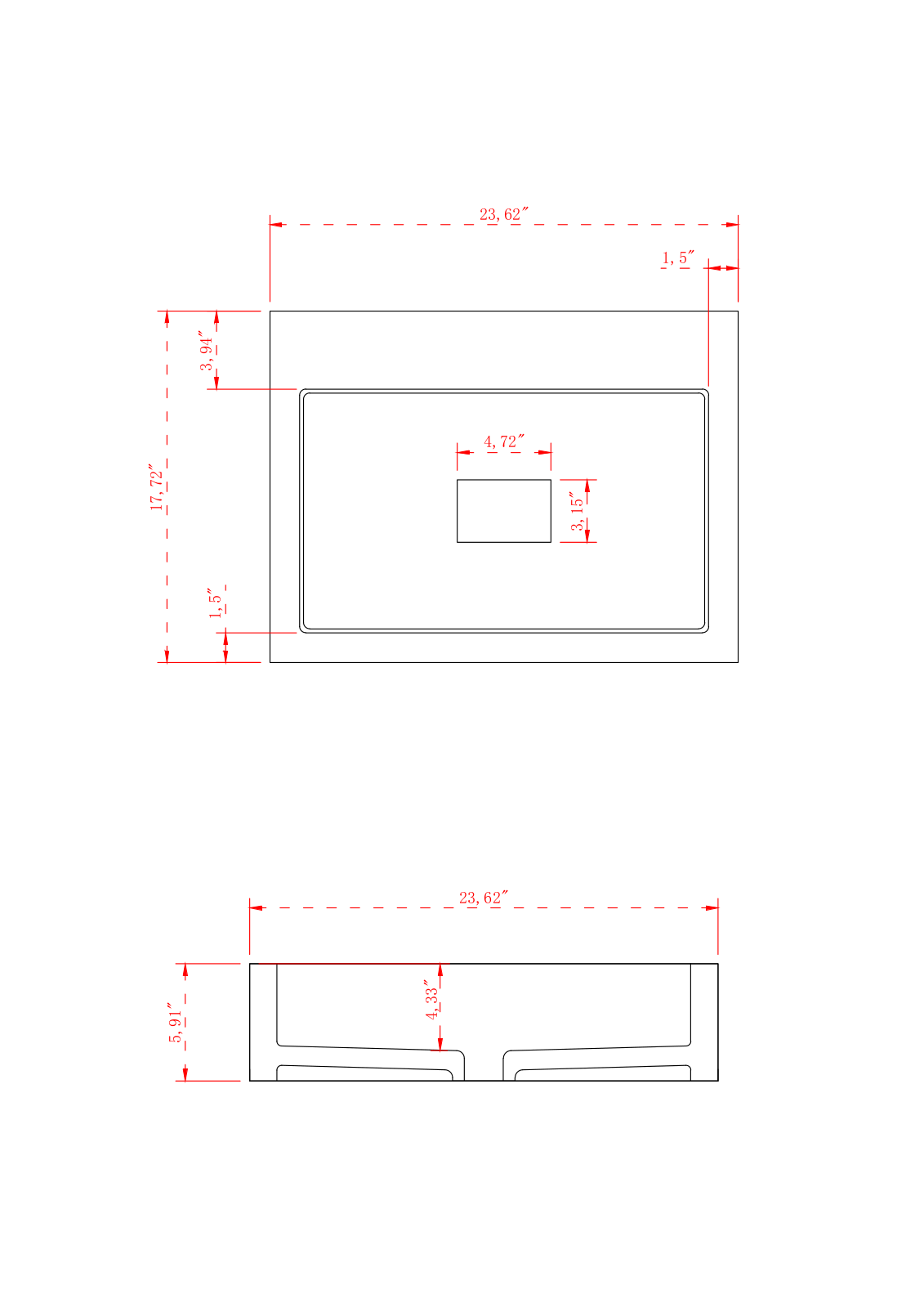 ANZZI ANZI2164 Dimensions - ManualMachine.com