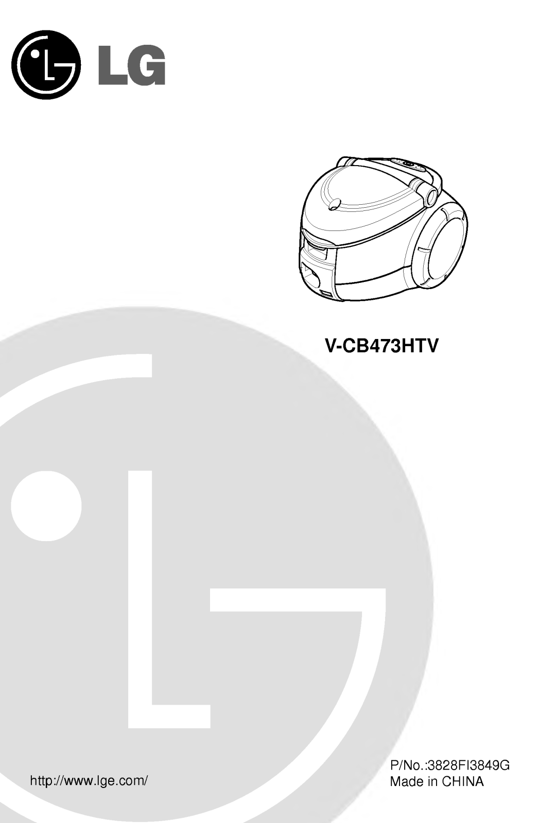 LG V-CB473HTV User Manual