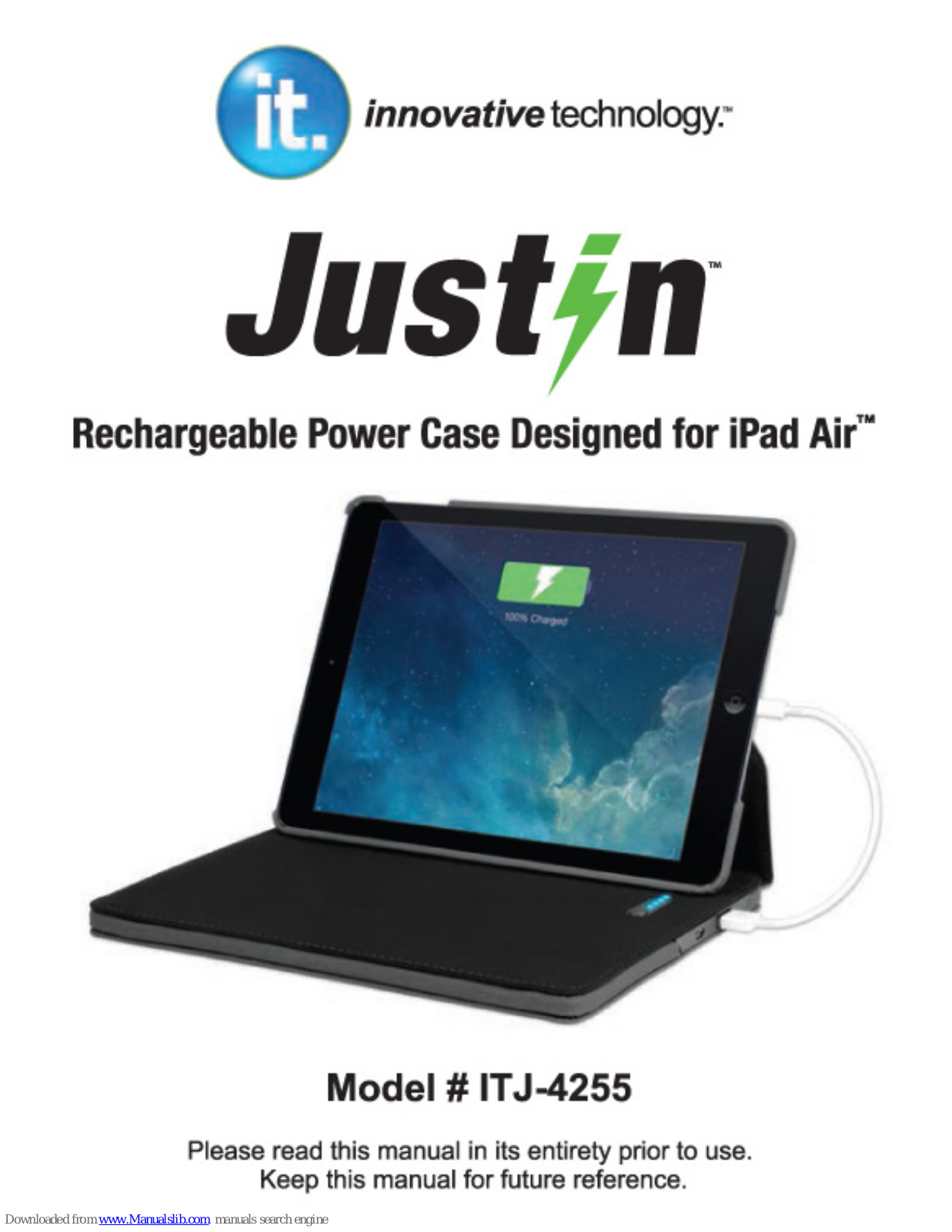 Innovative Technology Justin ITJ-4255 User Manual - ManualMachine.com