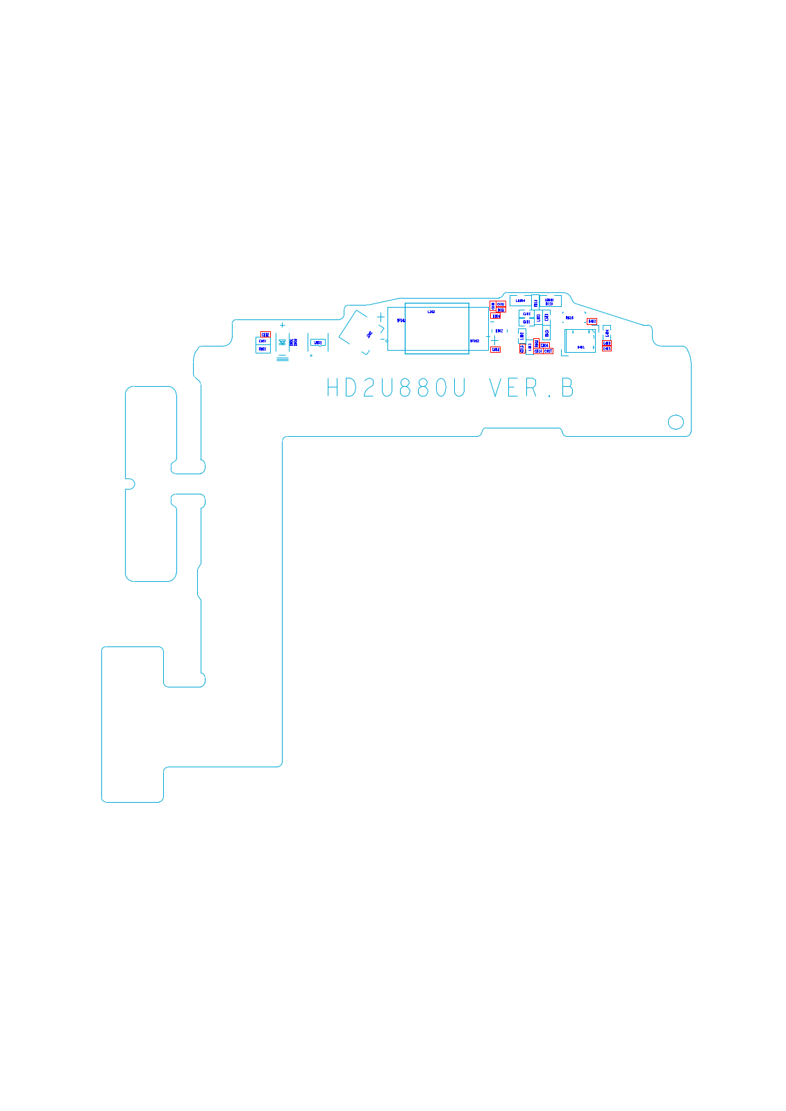 Huawei U8800 Layout Map