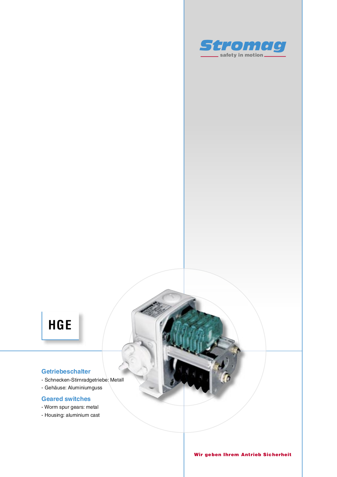 Stromag HGE technology data