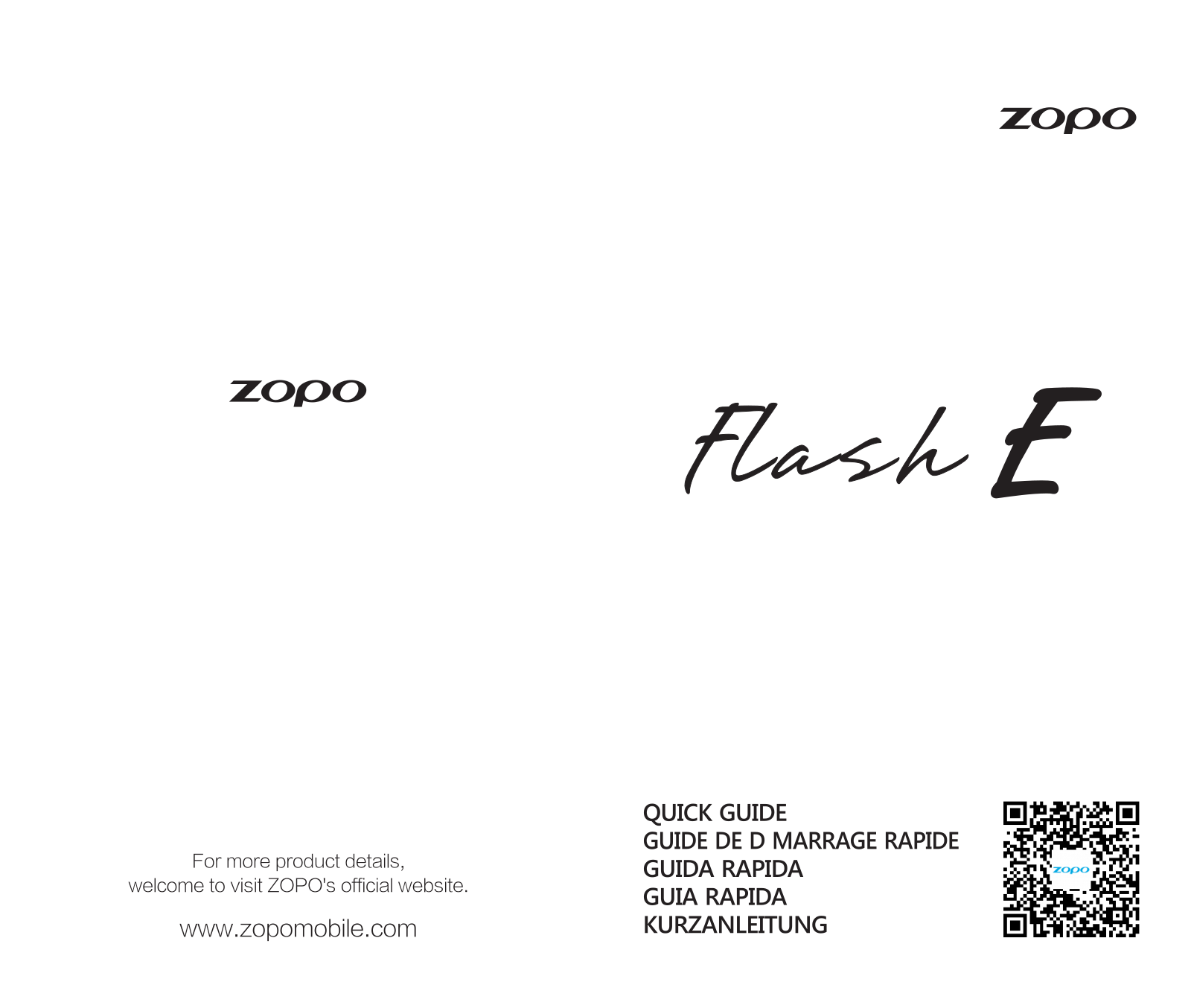 Zopo Flash E User Manual