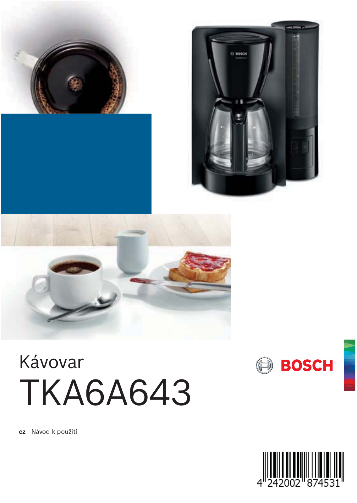 Bosch TKA6A643 User Manual