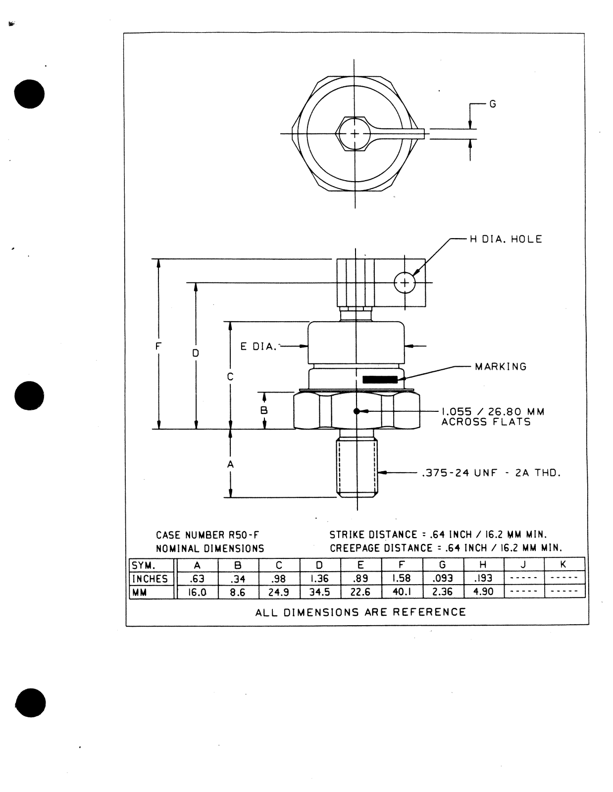 Powerex R5011215XXZU Dimensional Sheet