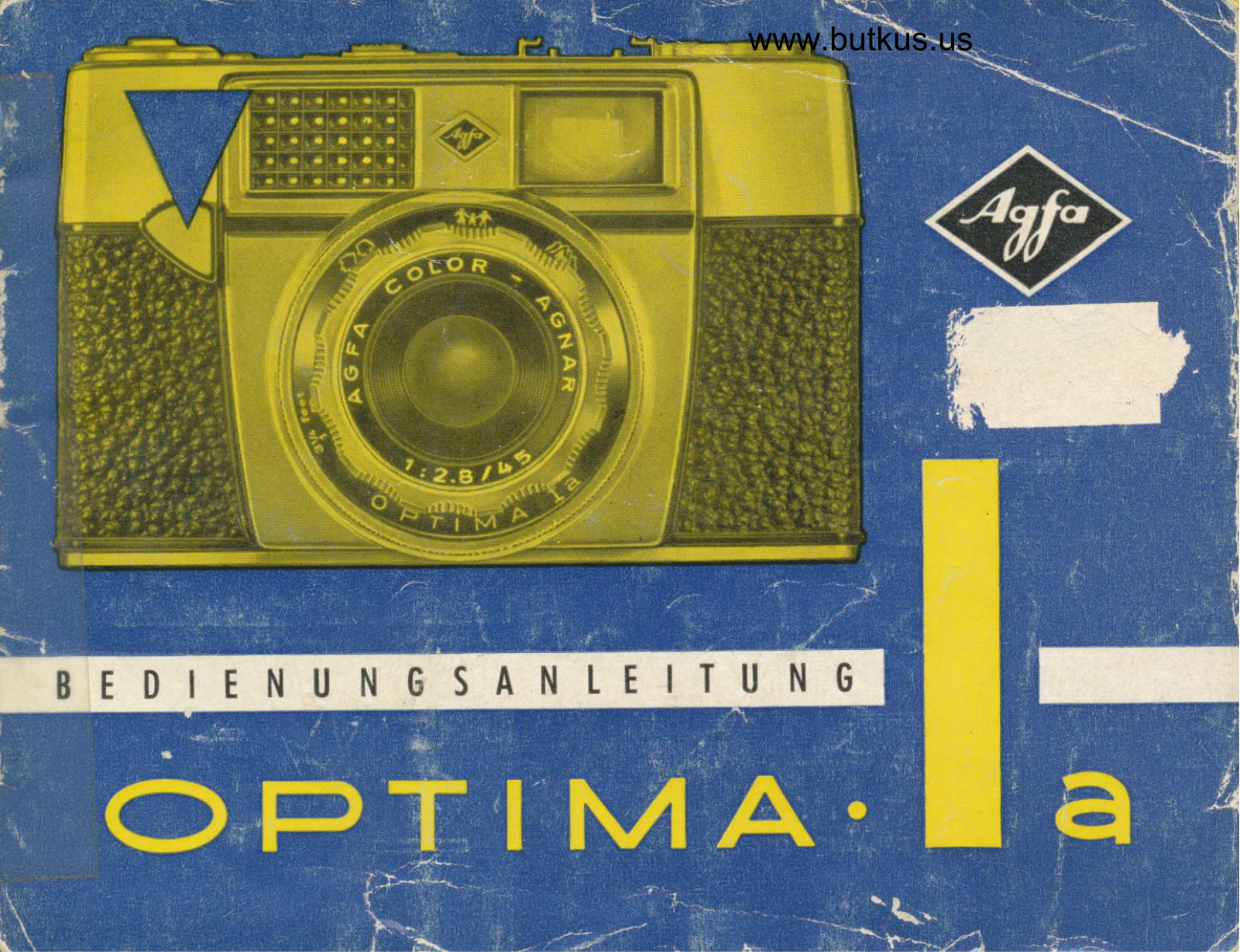 AGFA optima 1a User Manual - ManualMachine.com