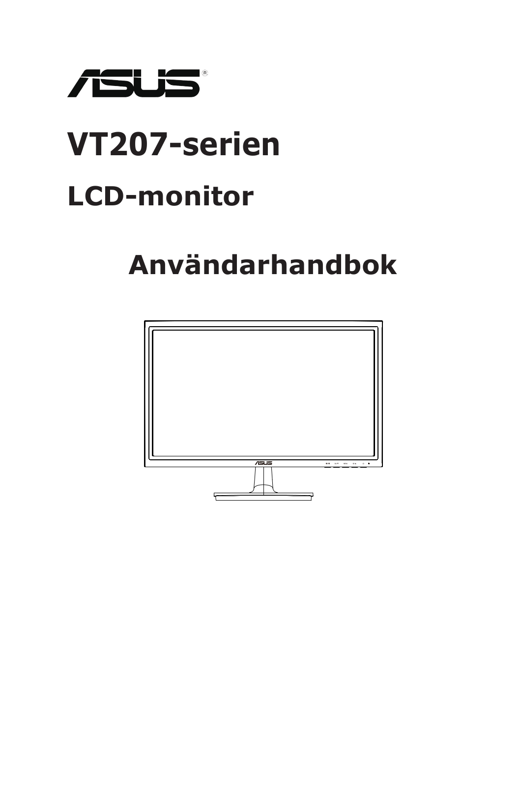 Asus VT207N User’s Manual