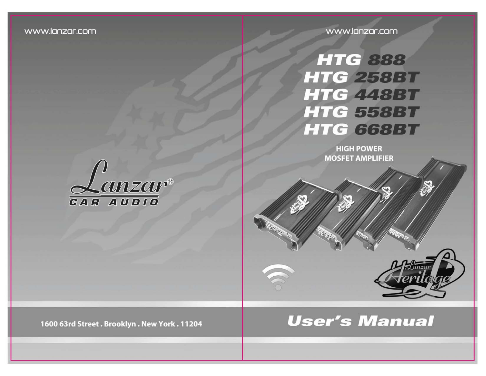 Lanzar HTG888 User guide - ManualMachine.com