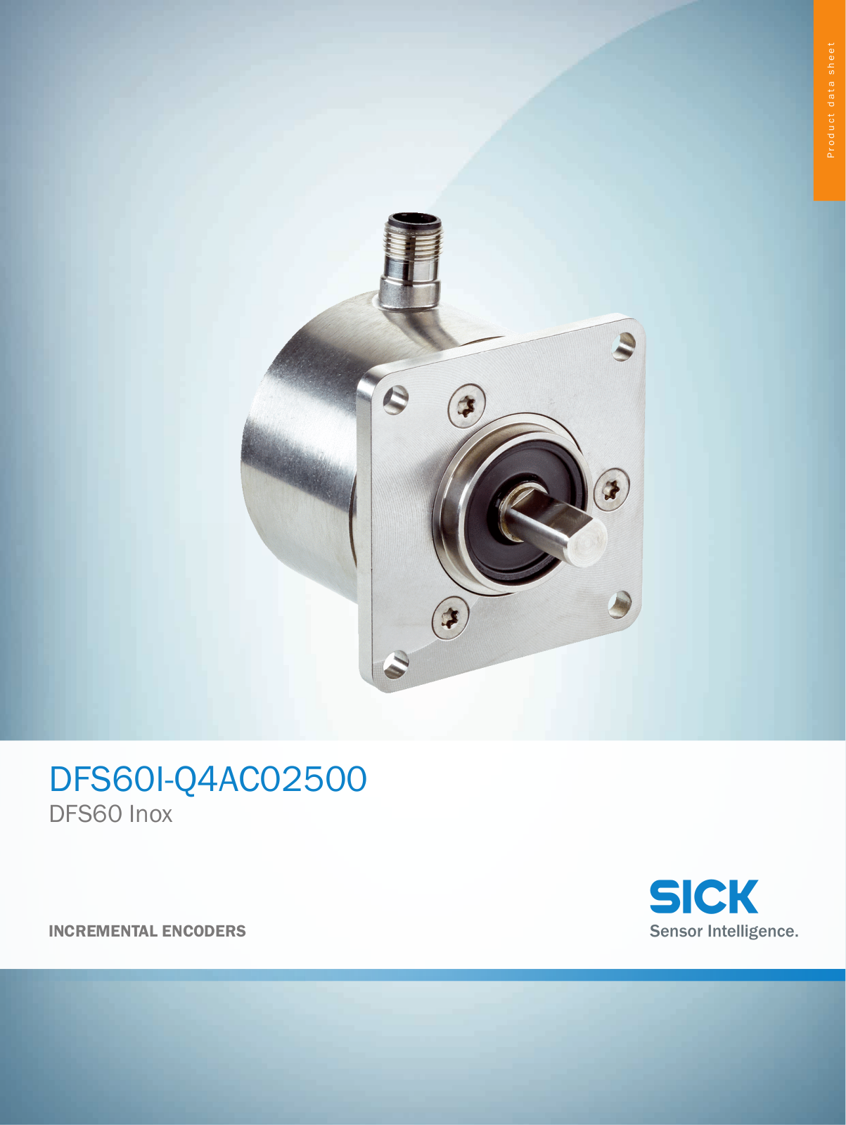 Sick DFS60I-Q4AC02500 Data Sheet