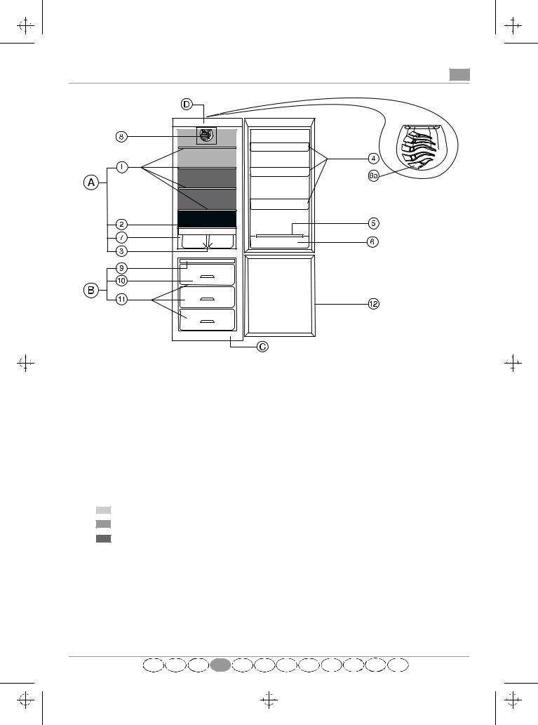 Whirlpool CFS 616 S, ARC 7050, ARC 7070/SI, ARC 6650, ARC 6650/AL INSTRUCTION FOR USE