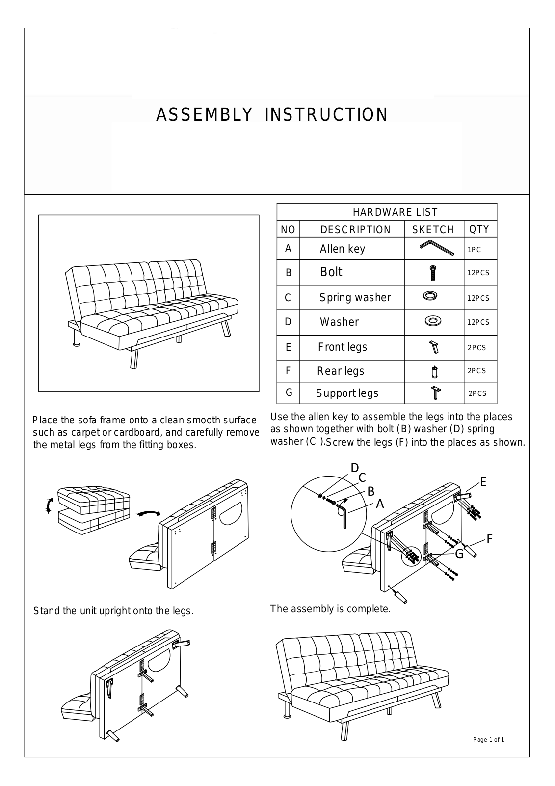 Greyleigh W008239683 Installation & Assembly - ManualMachine.com
