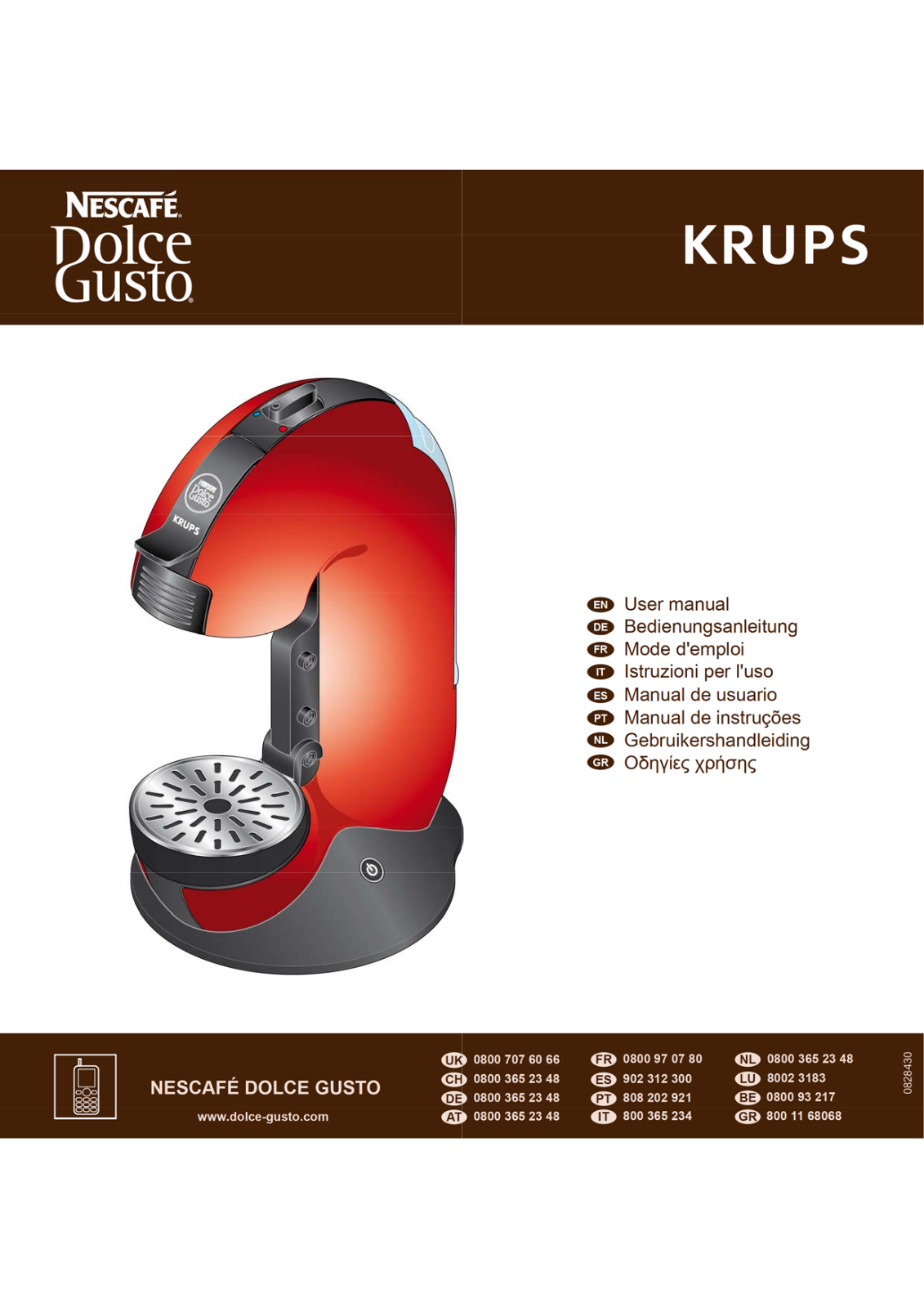 KRUPS Dolce Gusto Fontana, KP300640, KP301040 User Guide