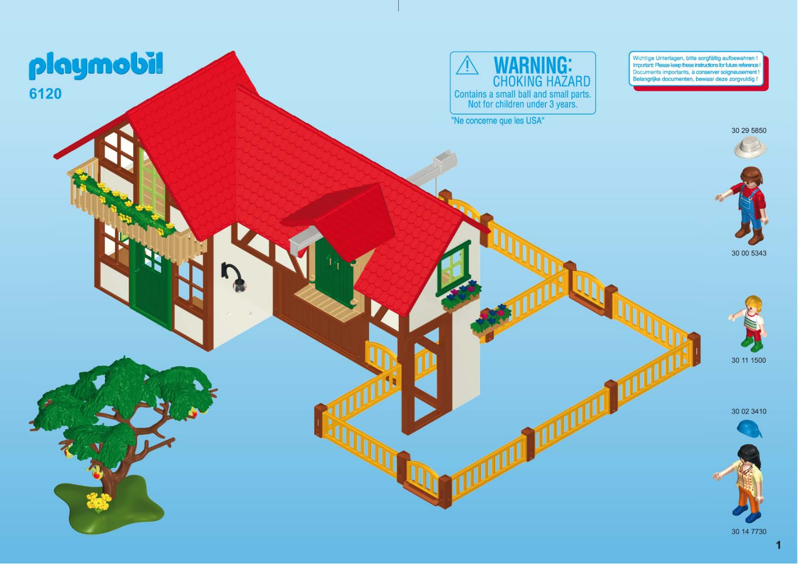 playmobil 6120 Instructions