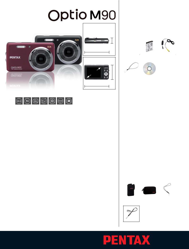 Pentax OPTIO M90 User Manual