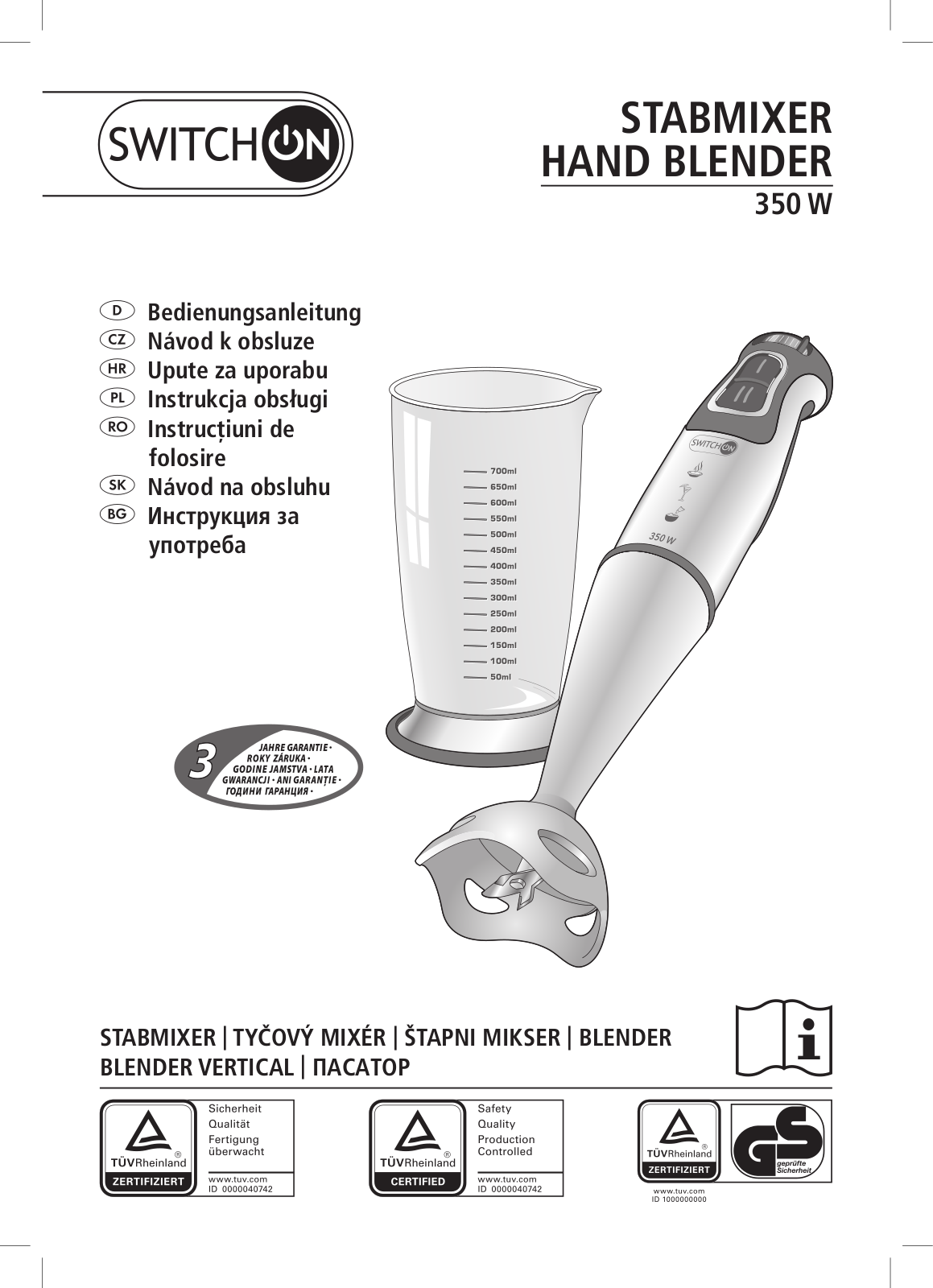 Switch On HB-A102 User Manual