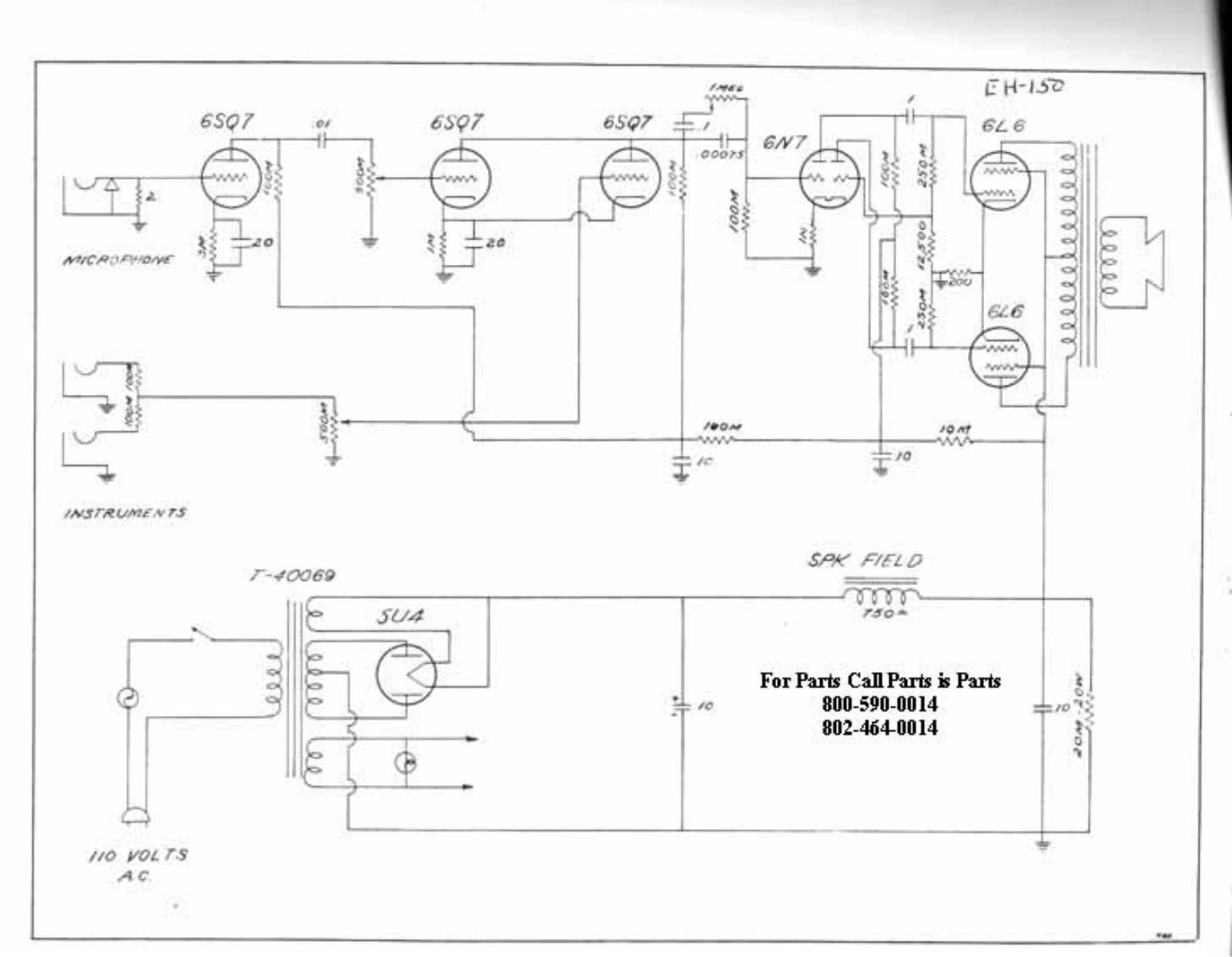 Gibson eh150 schematic