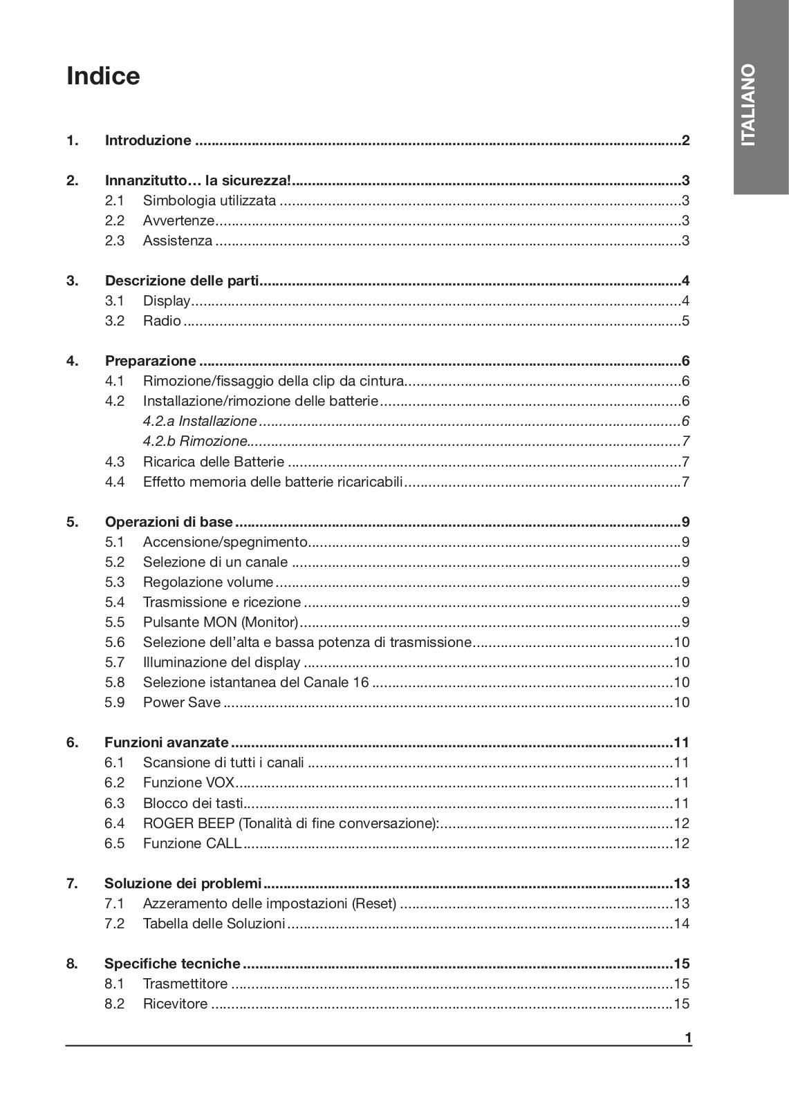 MIDLAND XT User Manual