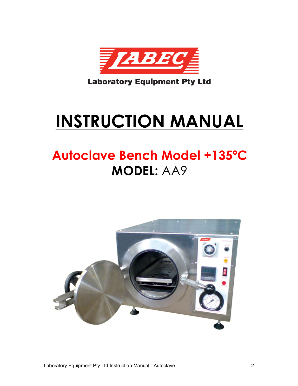 LABEC AA9 User Manual