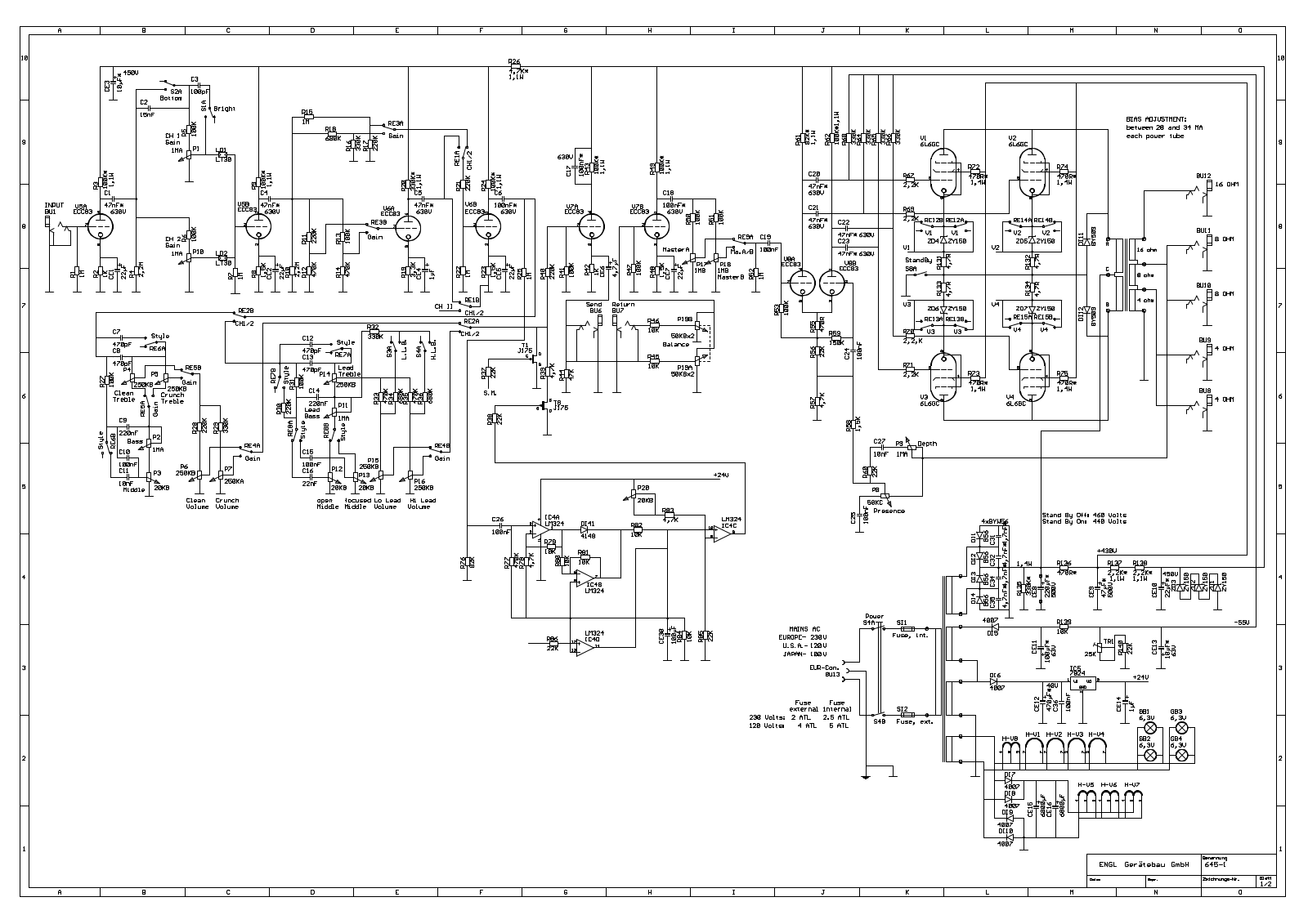 Engl e645  new schematic