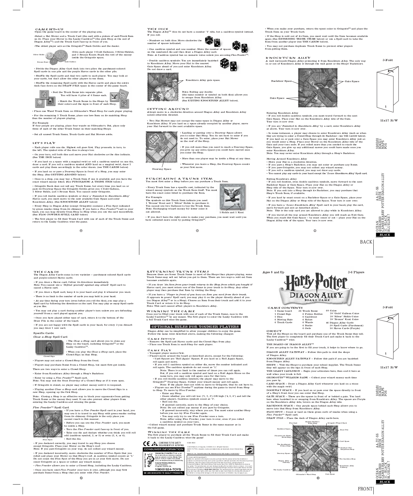 Fisher-Price 43184 Instruction Sheet