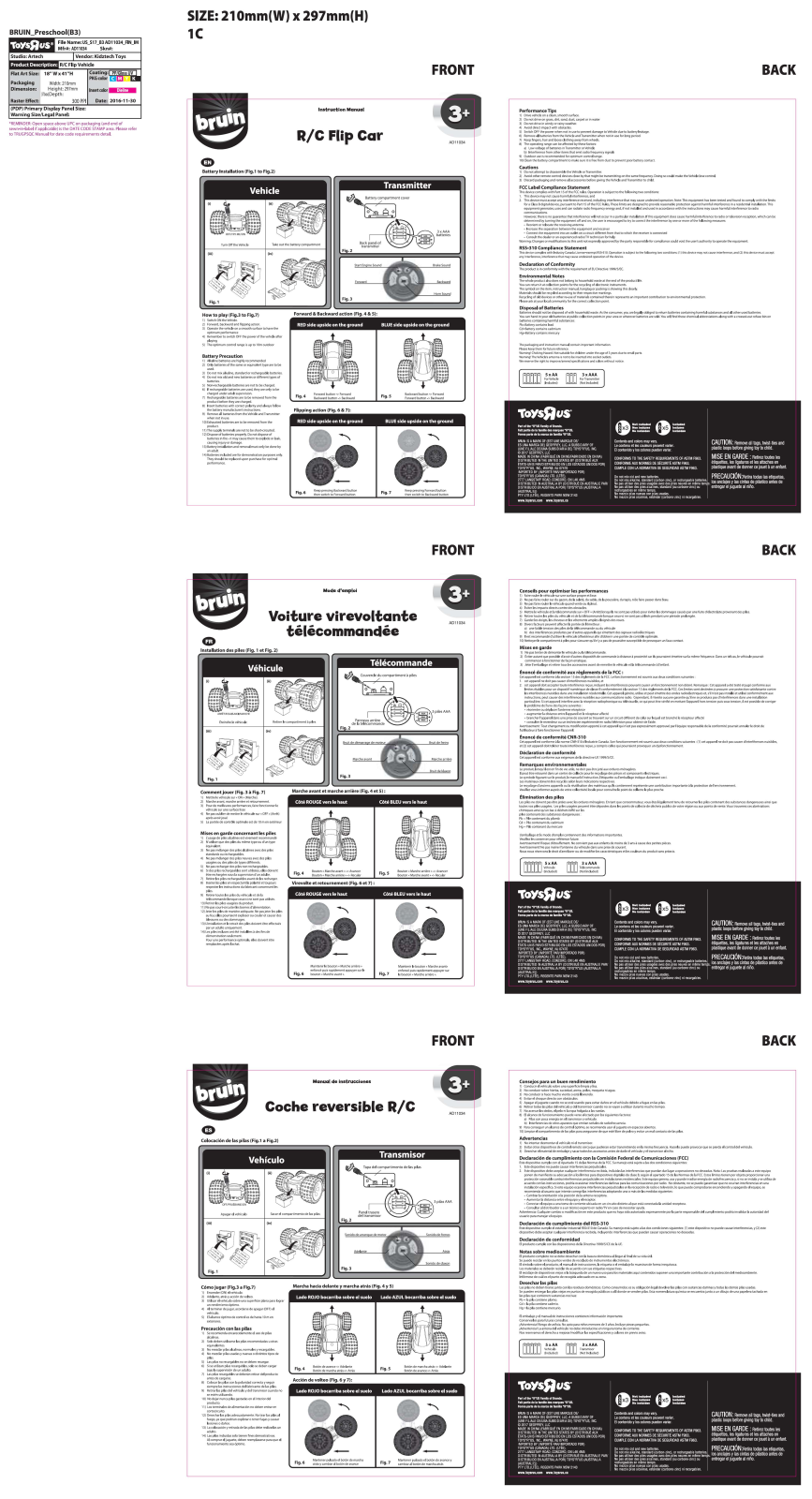 KIDZTECH TOYS AD11034 27MTX User Manual