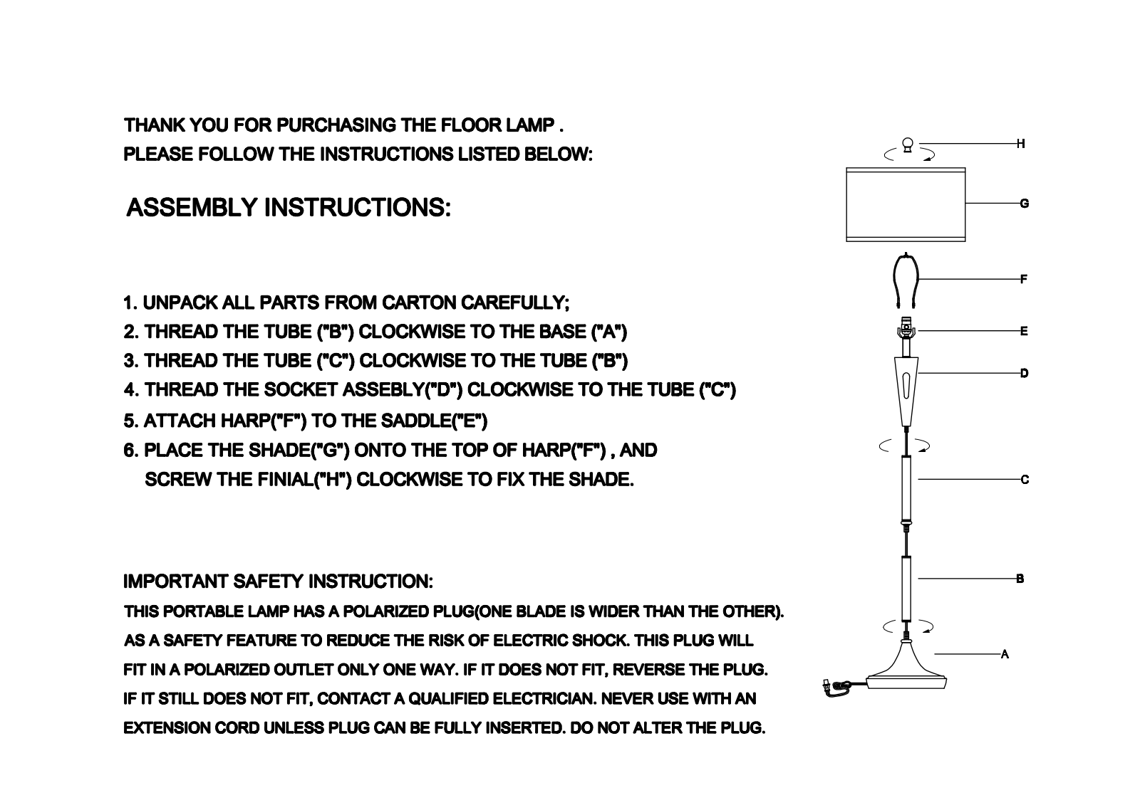 Sand & Stable W001204713 Assembly Instructions - ManualMachine.com
