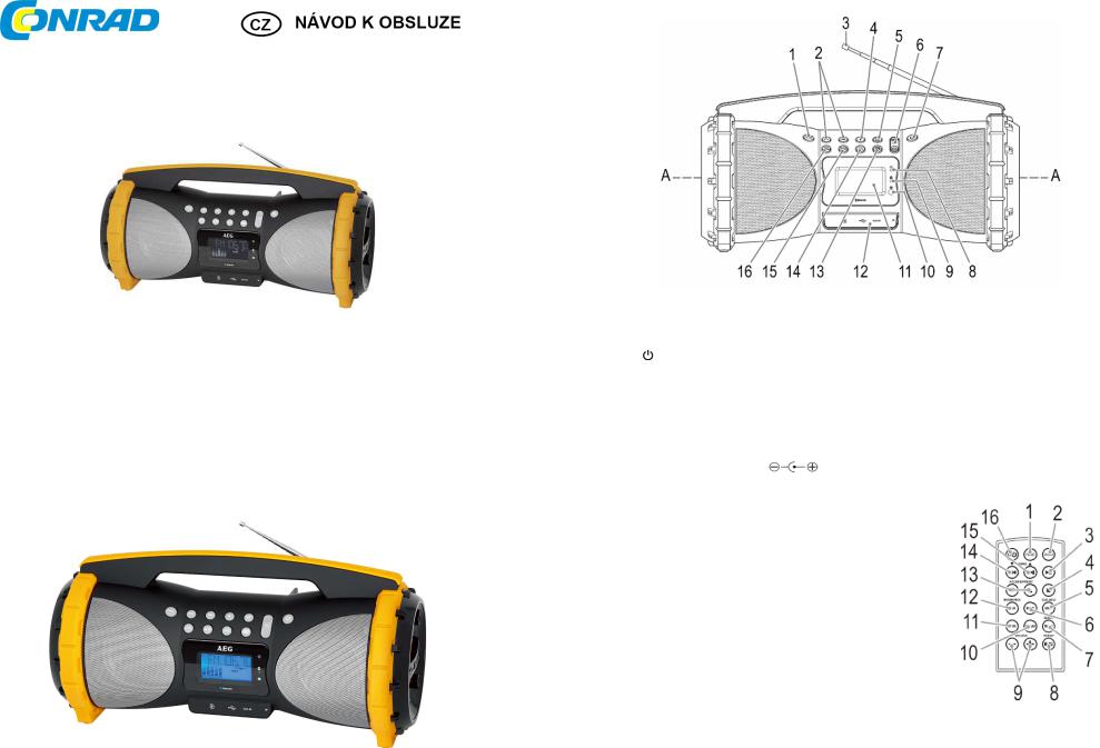 AEG SR 4367 BT User manual