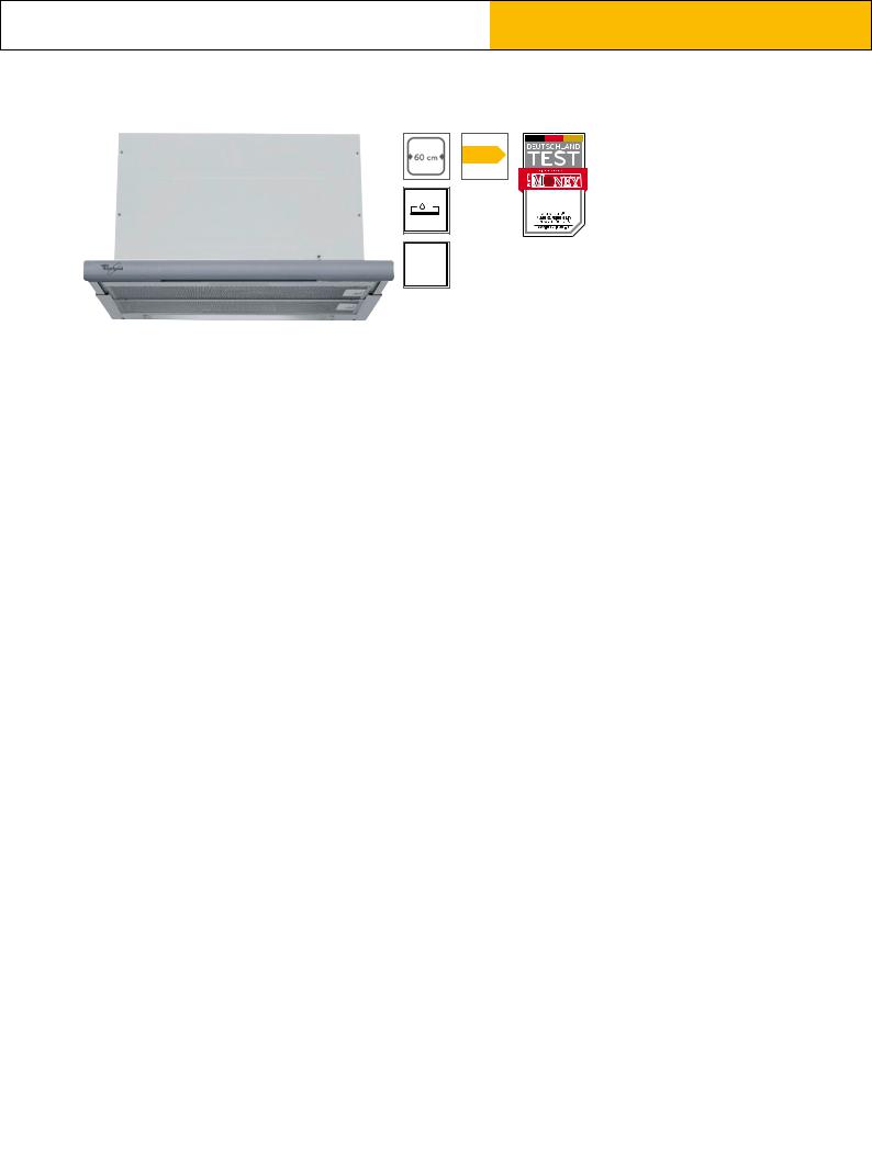 Whirlpool AKR 634 GY/2 INSTRUCTION FOR USE