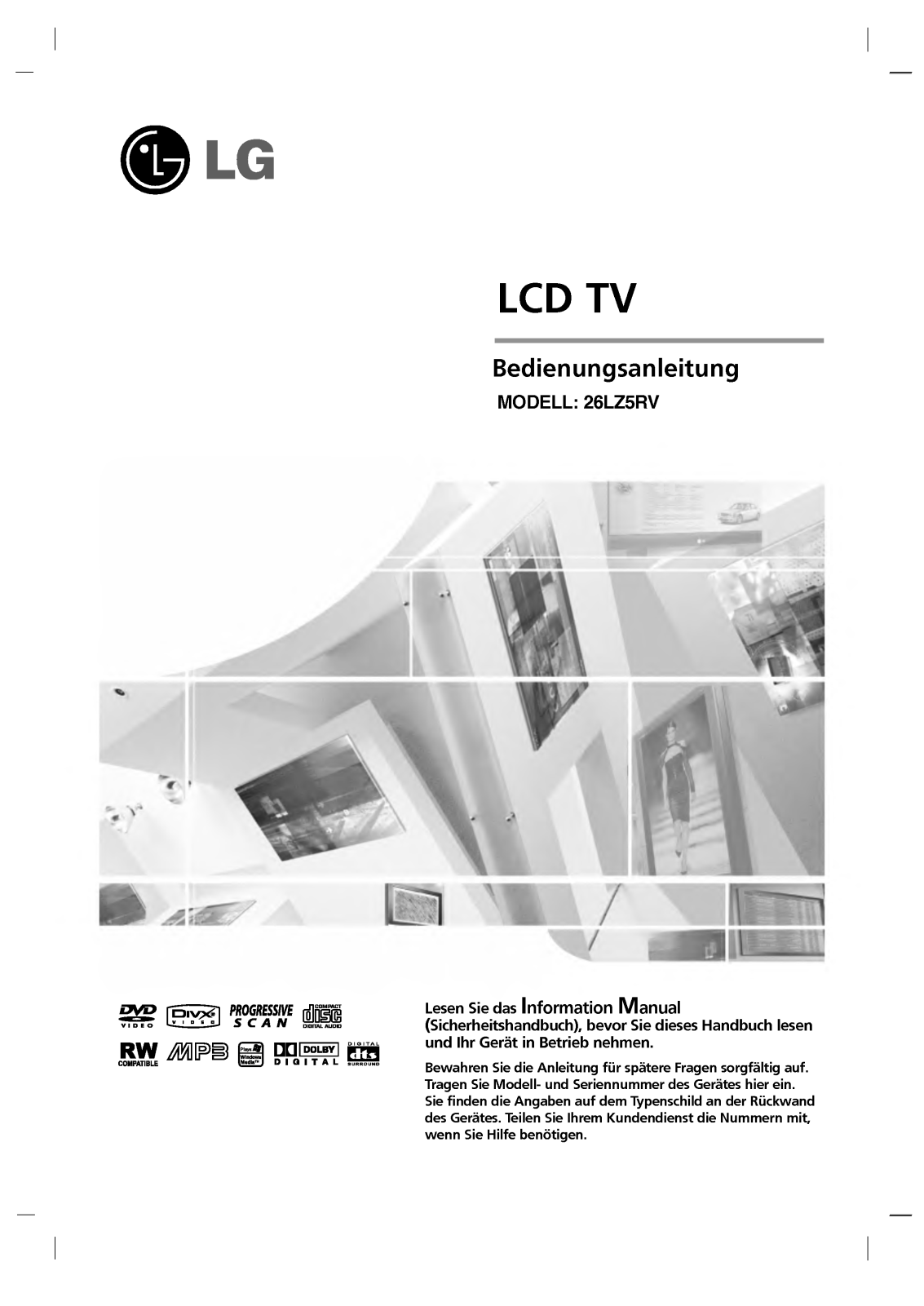 Lg 26LZ5RV User Manual