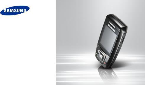 Samsung SGH-E390 User Manual