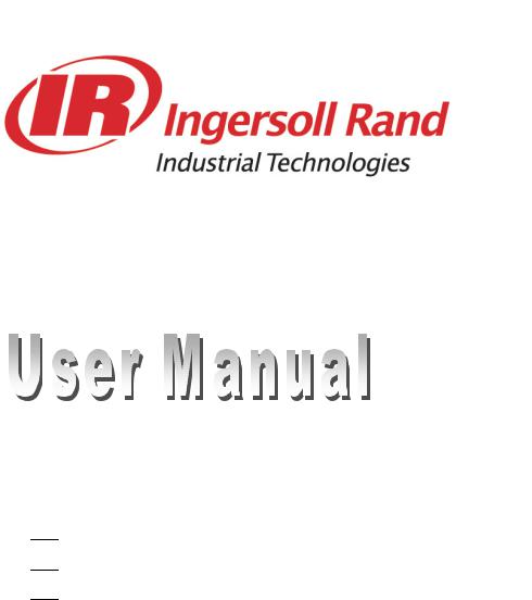 Ingersoll Rand TZE3500, TZE400 User Manual