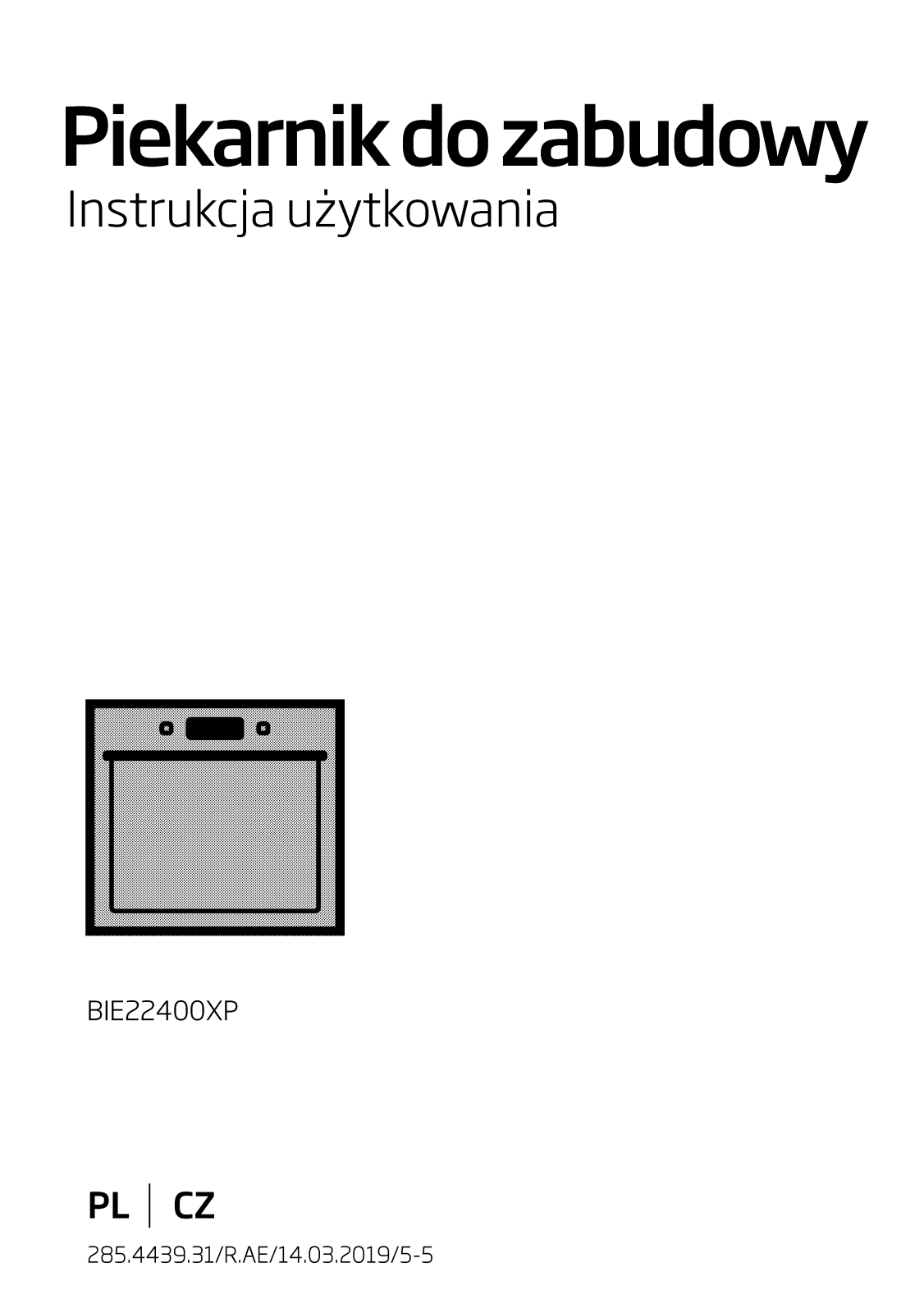 Beko BIE22400XP User manual