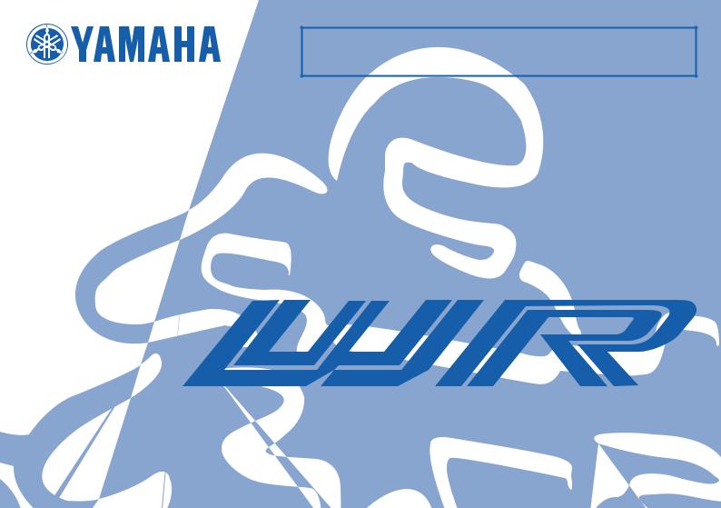 Yamaha WR125R, WR125X User Manual