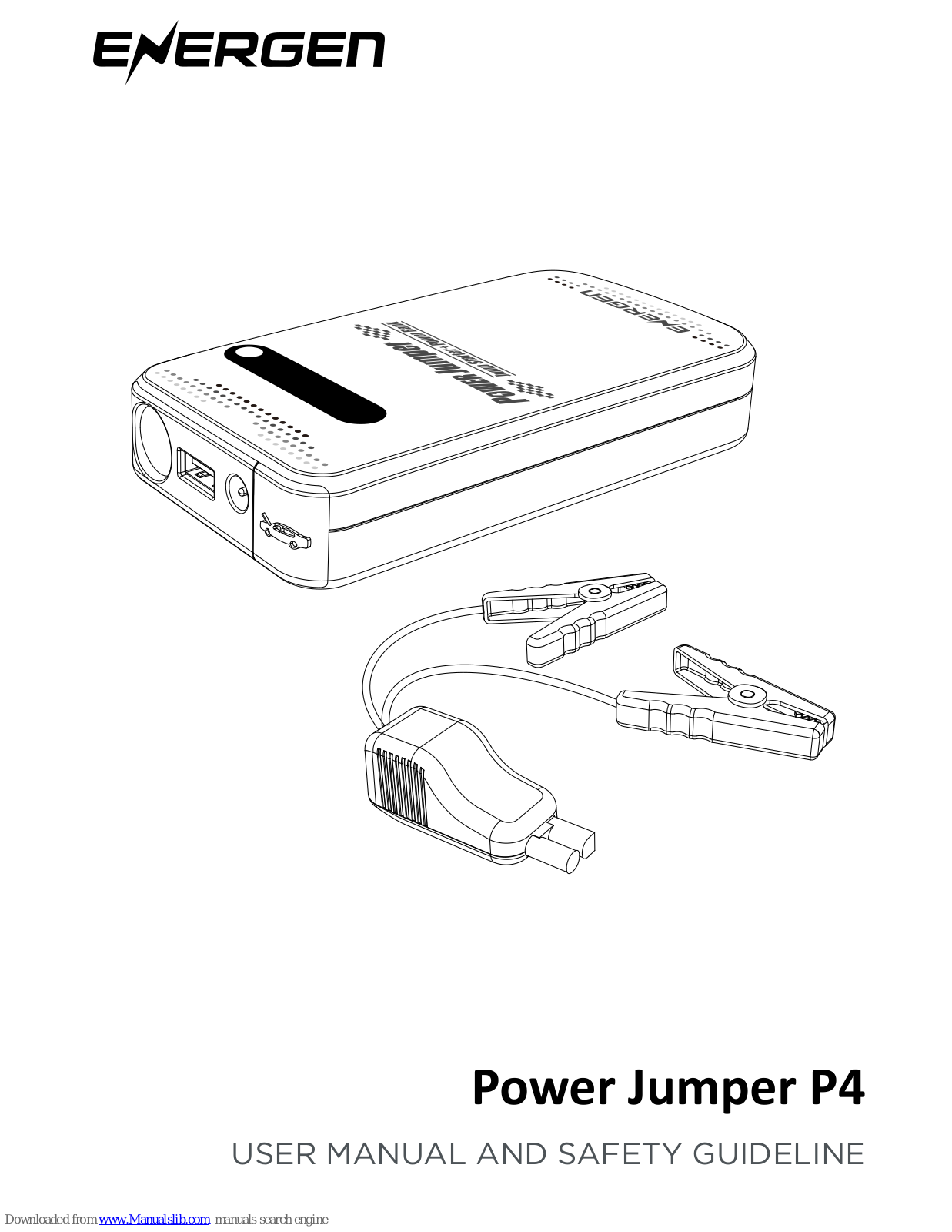 ENERGEN Power Jumper P4 User Manual And Safety Manualline