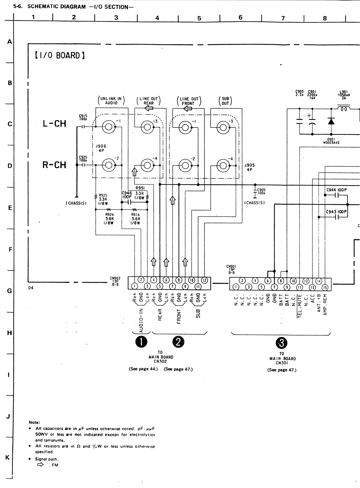 ALPINE XR U900RDS Service Manual 6l