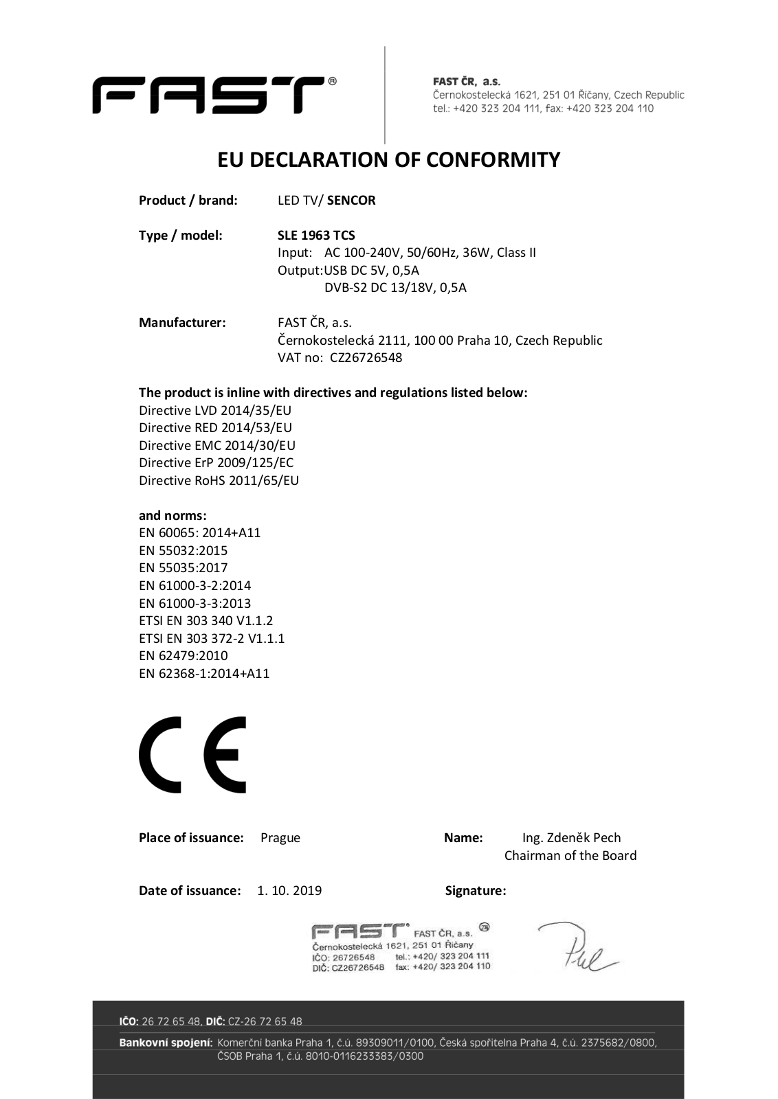 Sencor SLE 1963TCS User Manual - ManualMachine.com