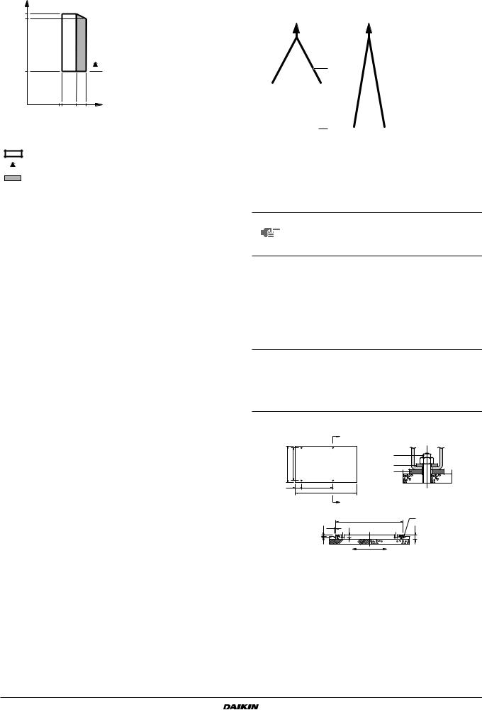 Daikin ERAP110MBYNN, ERAP150MBYNN, ERAP170MBYNN Installation manuals