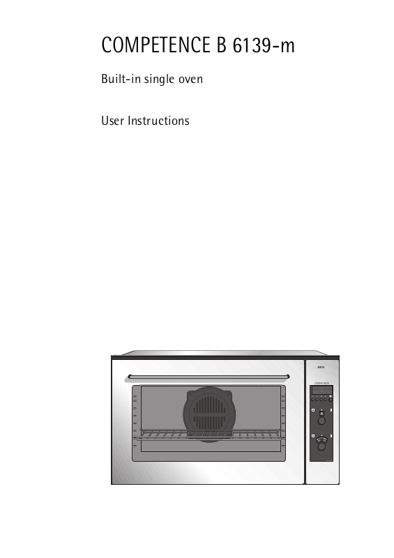 AEG B6139 User Manual