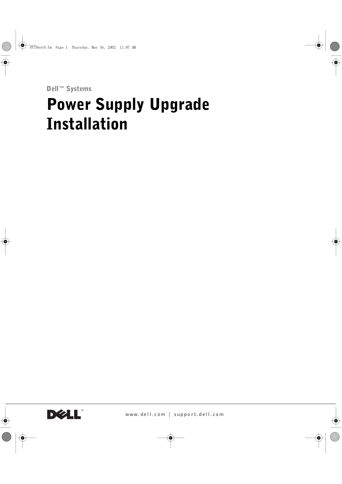 Dell PowerEdge 2600 User Manual