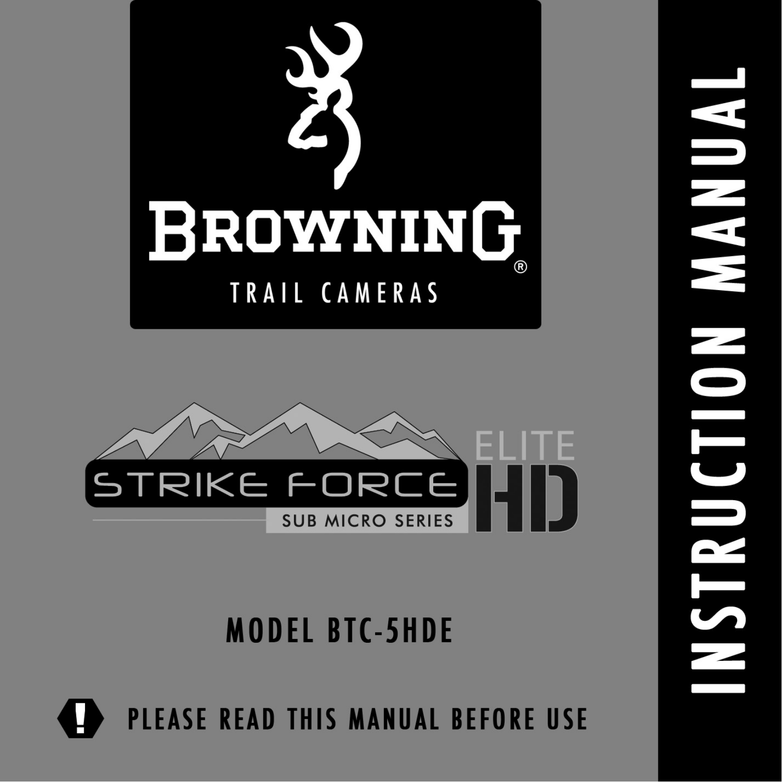 Browning BTC-5HDE User Manual