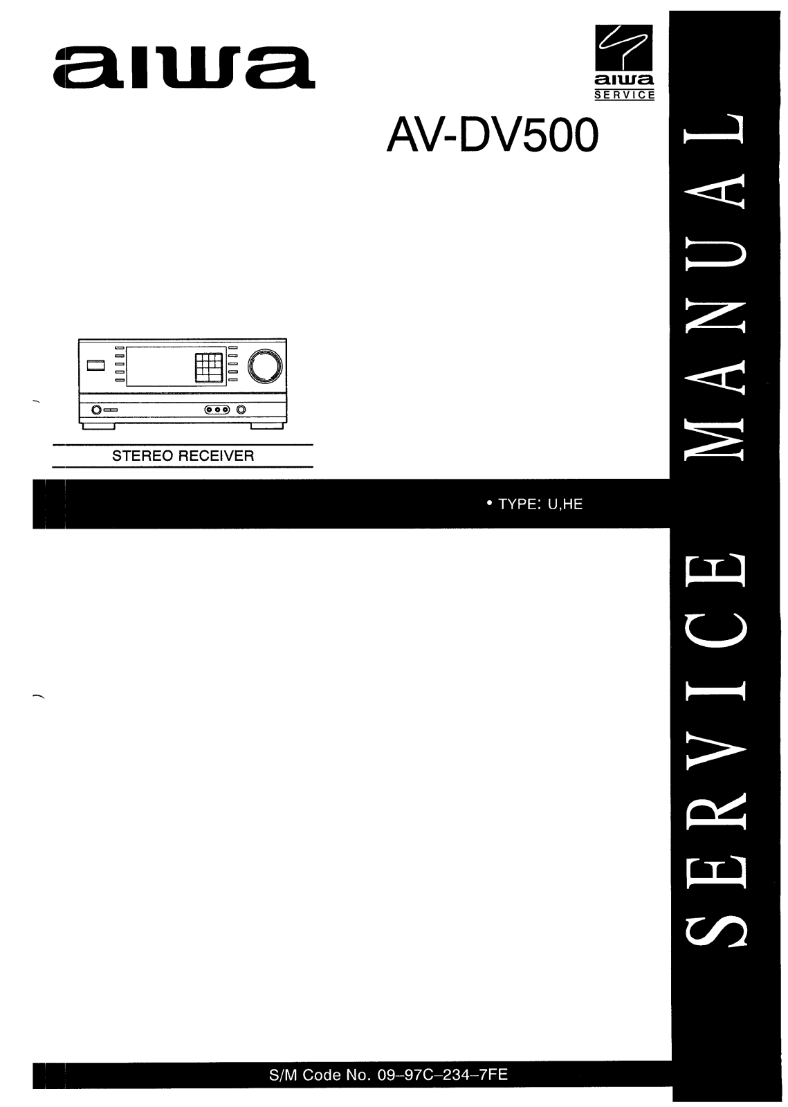 Aiwa AVDV500 Schematic