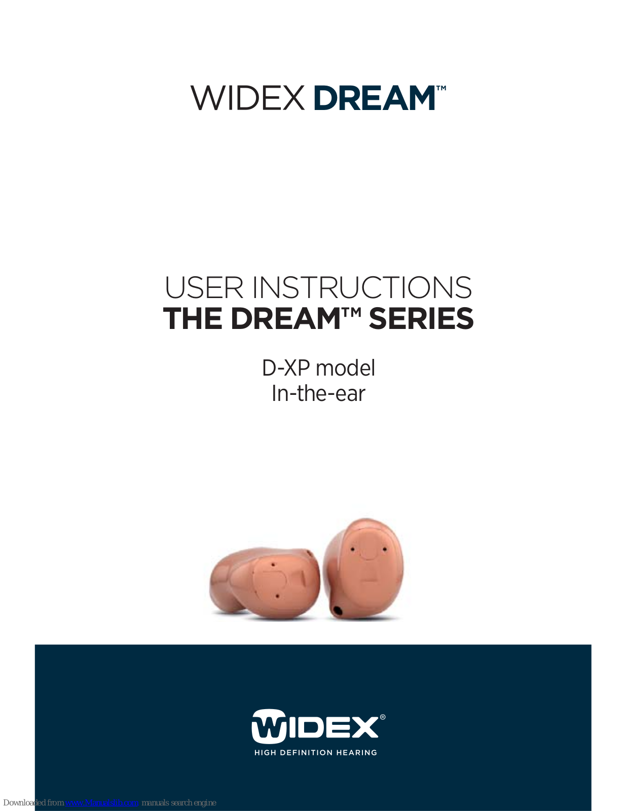 Wide Dream D-XP User Instructions - ManualMachine.com