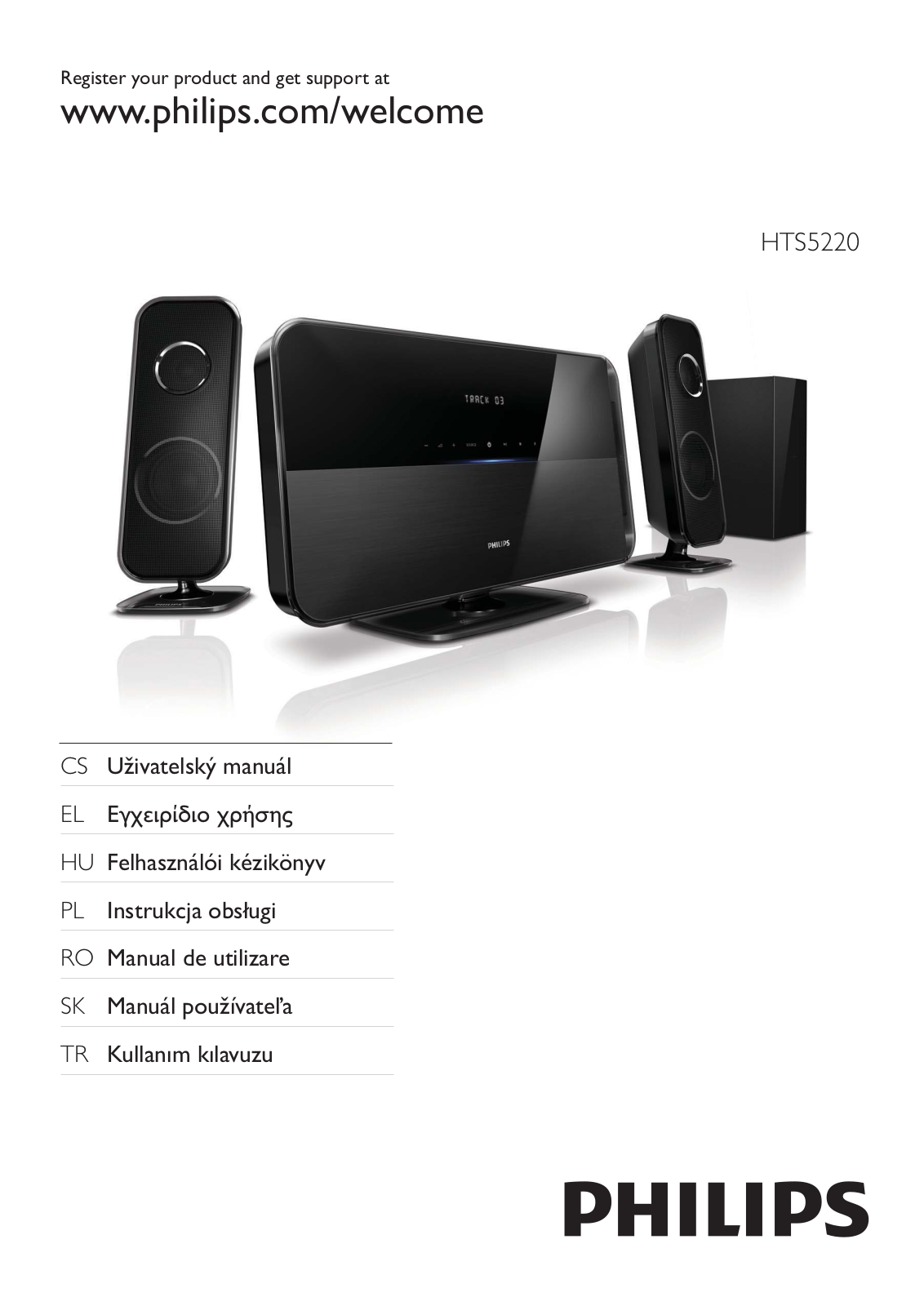 Philips HTS5220 User Manual