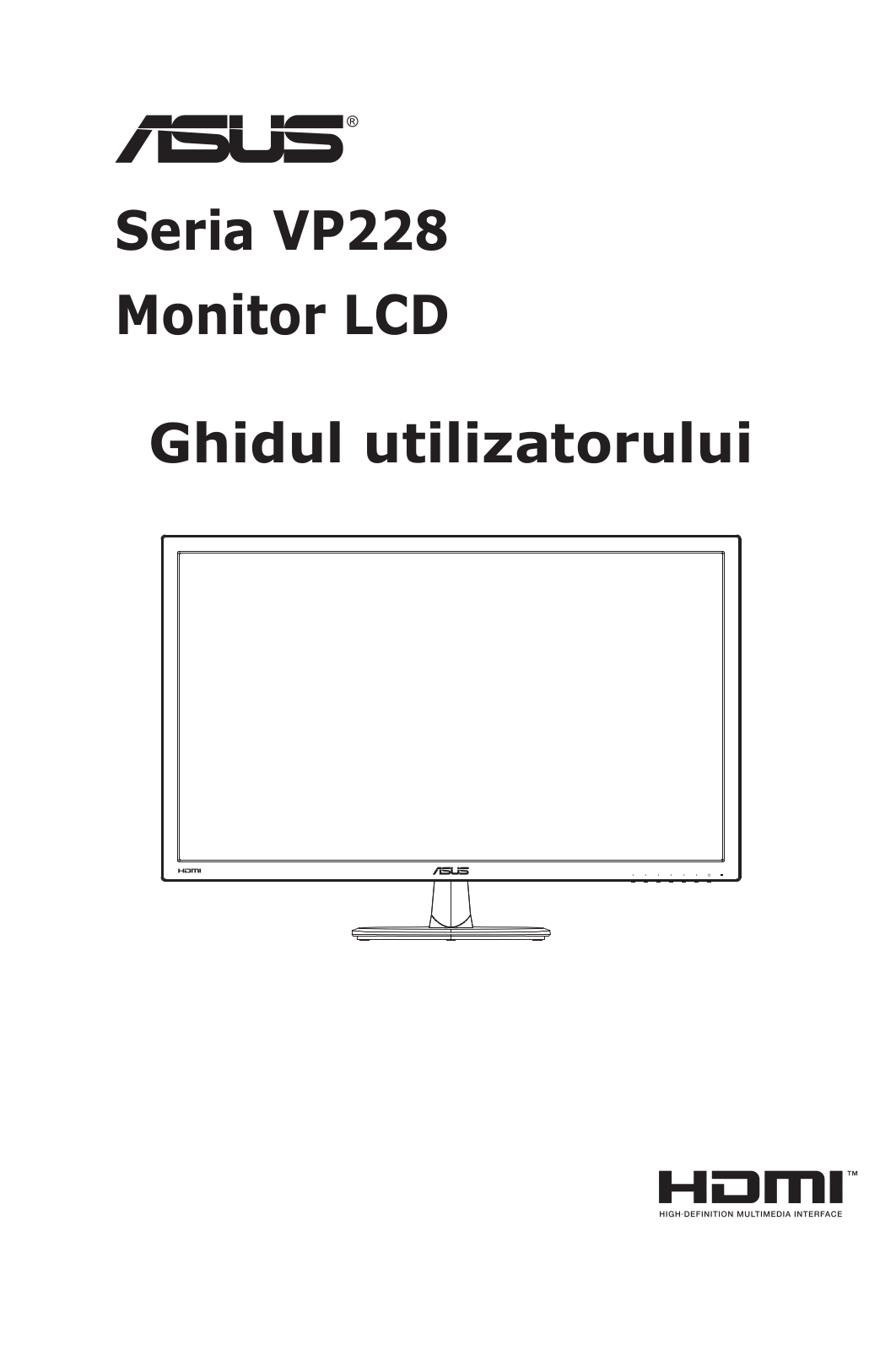 Asus VP228QG, VP228HE, VP228DE, VP228N, VP228T User’s Manual